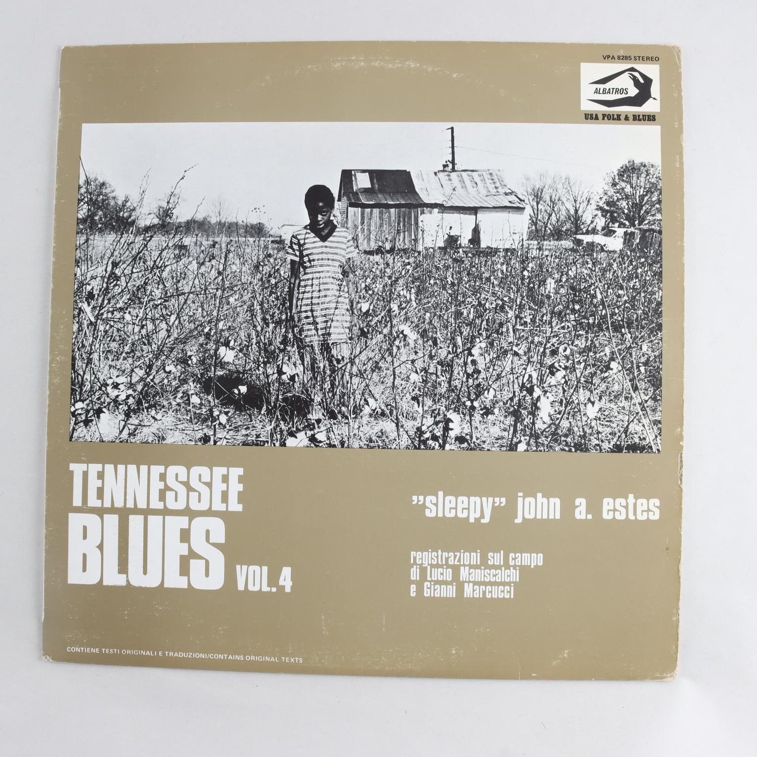 LP ”Sleepy” John A. Estes, Tennessee Blues Vol. 4