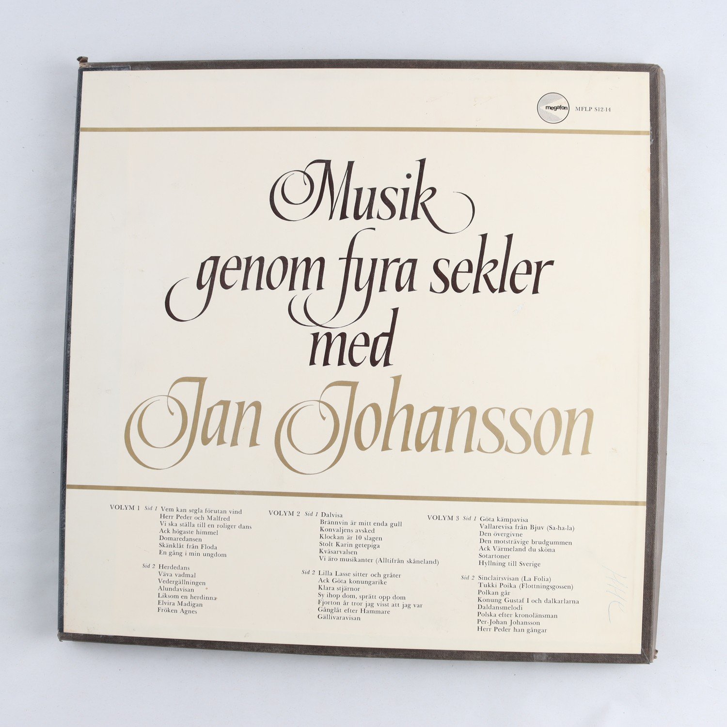 LP, Jan Johansson, Musik Genom Fyra Sekler