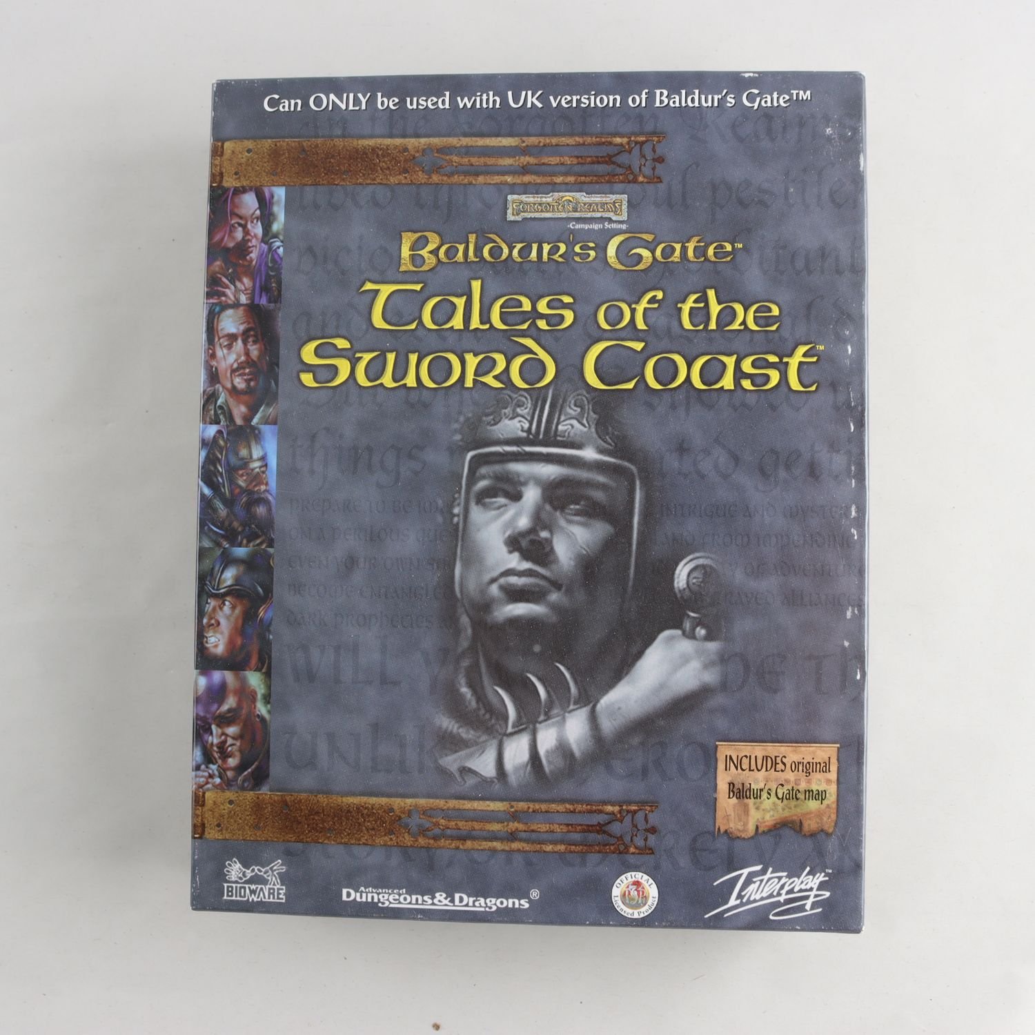 Spel Baldur’s Gate, Tales of the Sword Coast, PC big box