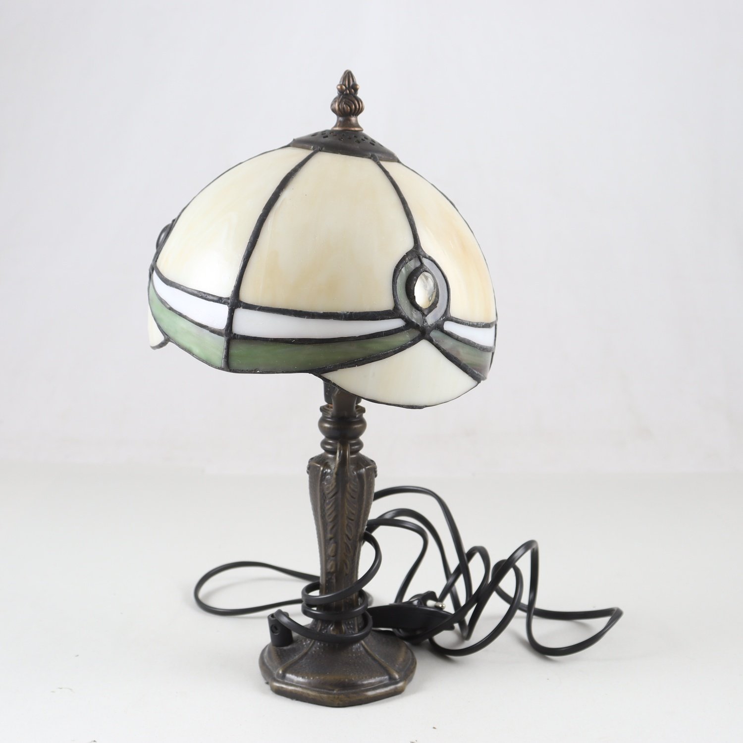 Bordslampa, Tiffany Style. Samfraktas ej.