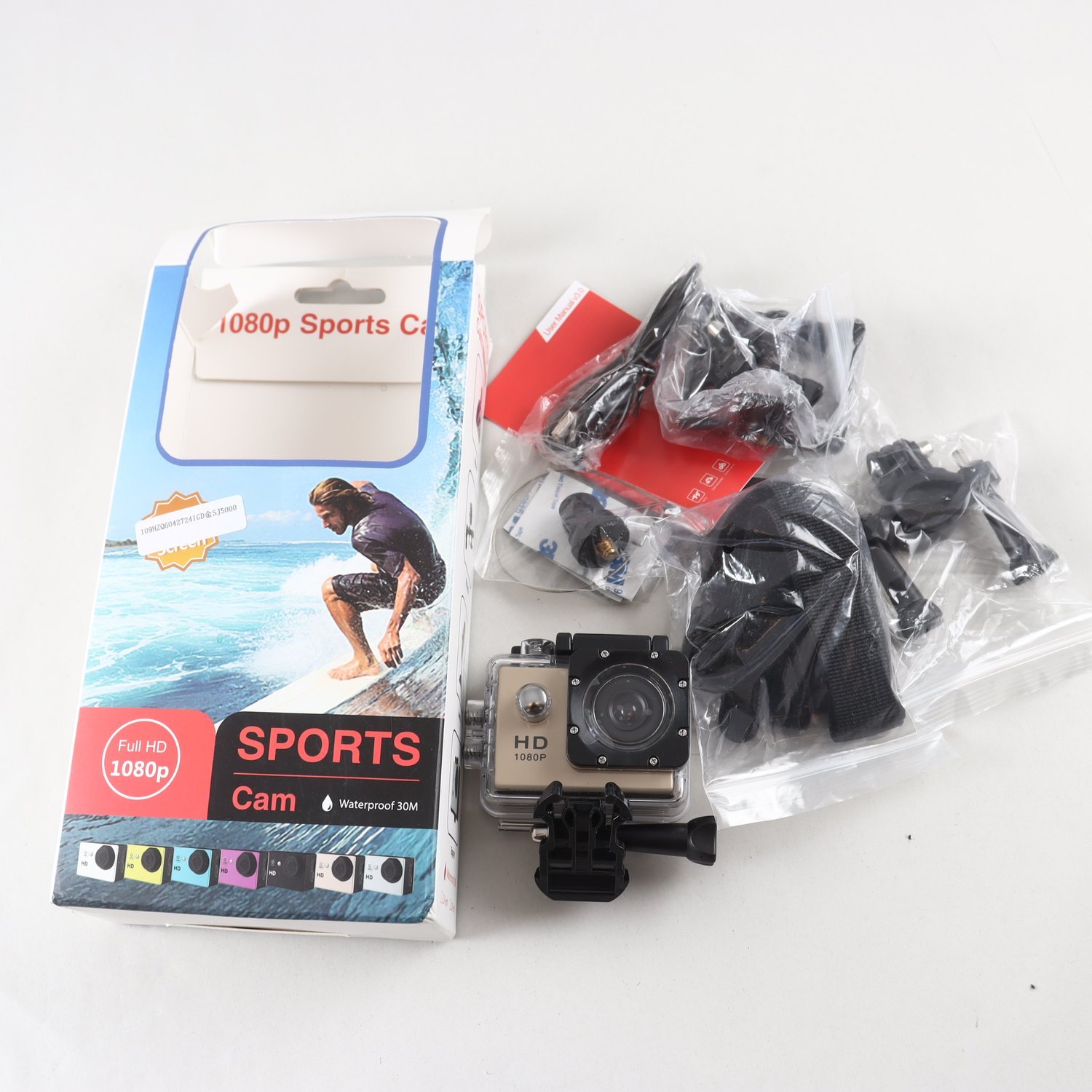 Sportscam, 1080p, Waterproof