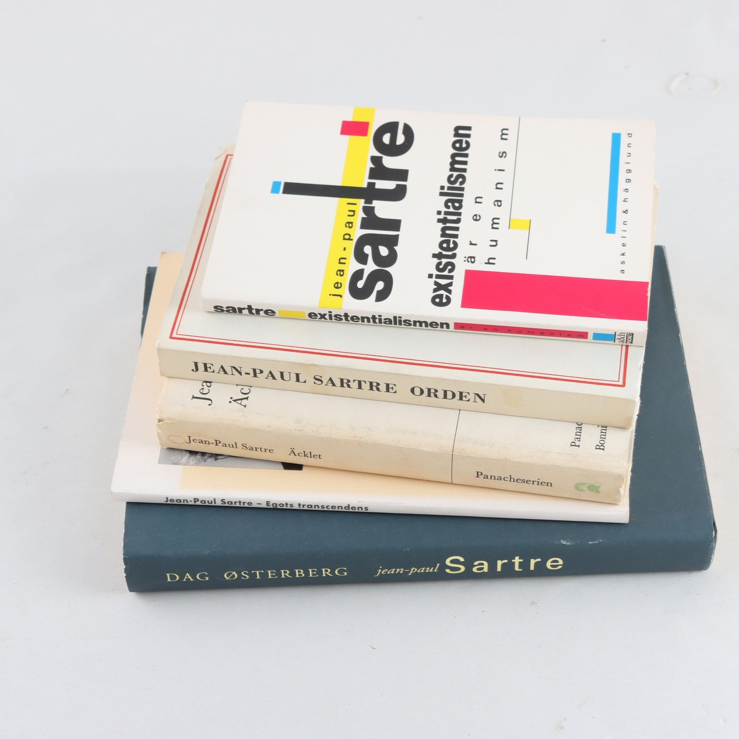 Jean-Paul Sartre, bokpaket med 5 volymer