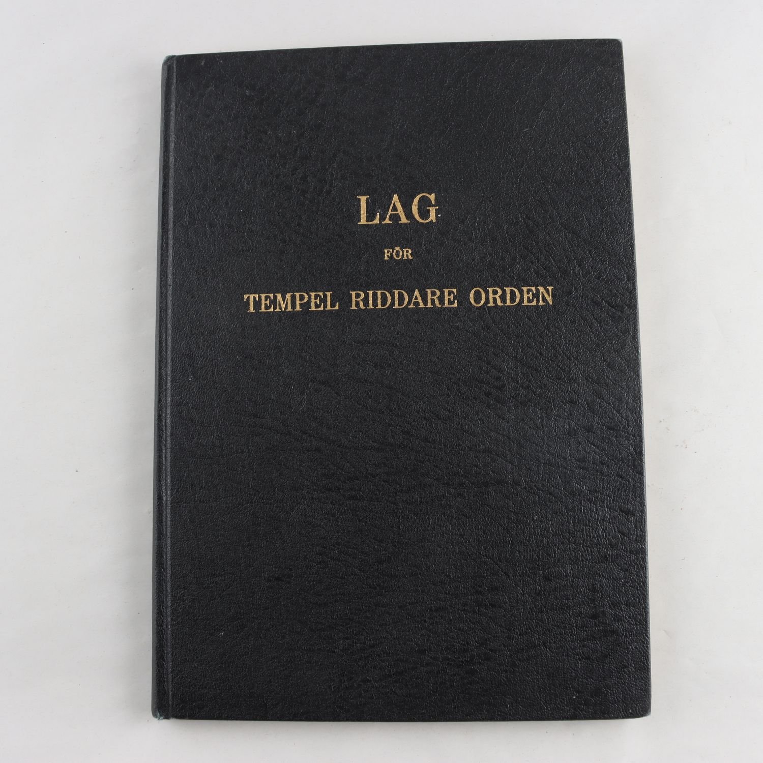 Lag för Tempel Riddare Orden