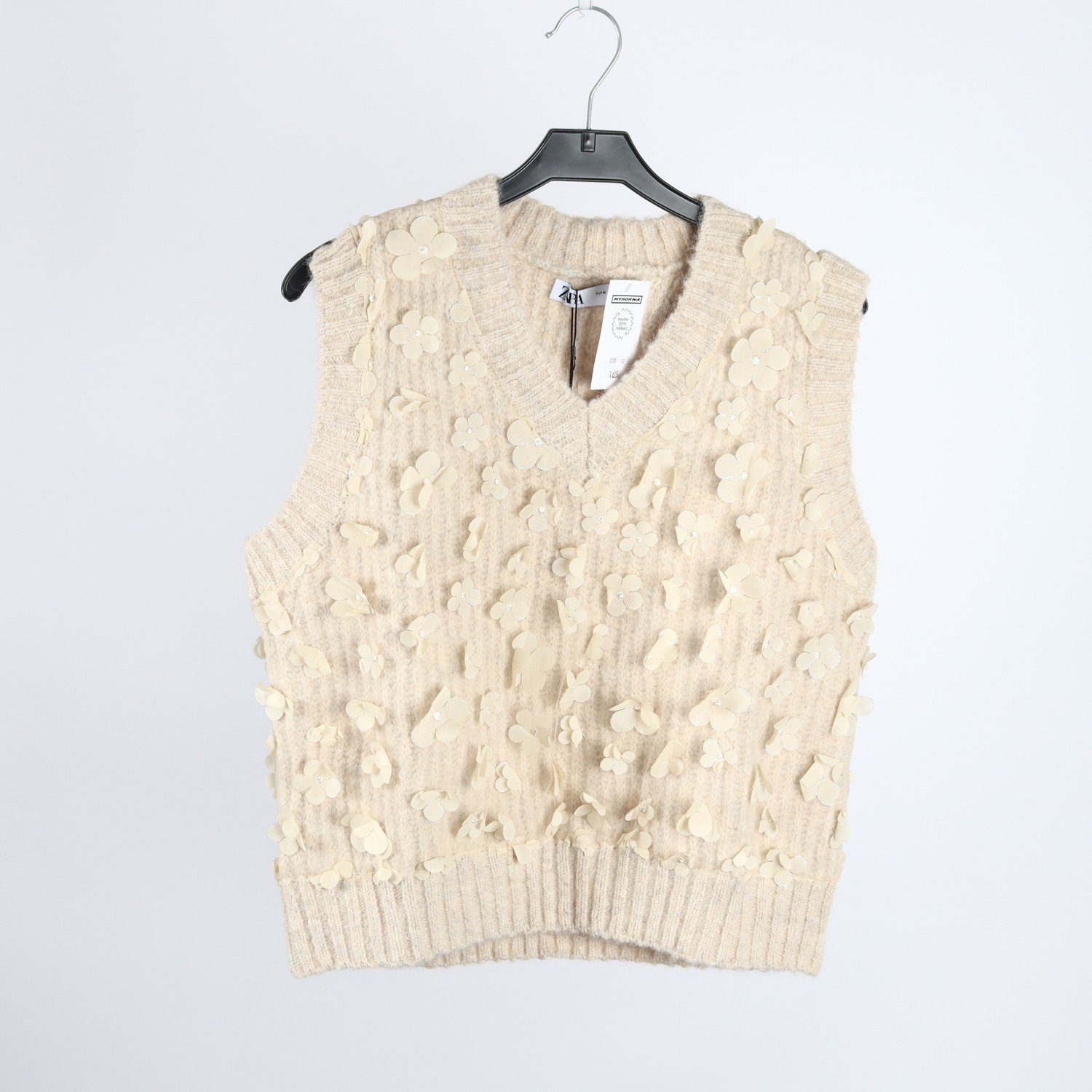 Väst, Zara, beige, stl. M