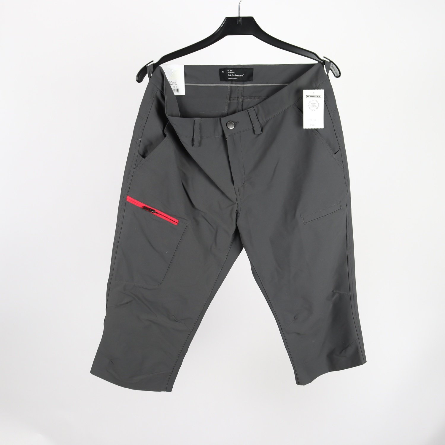 Fritids Shorts, Peak Performance, grå, stl. M