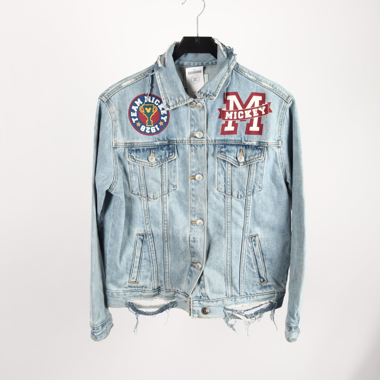 Jeansjacka, Pull & Bear, blå, stl. S