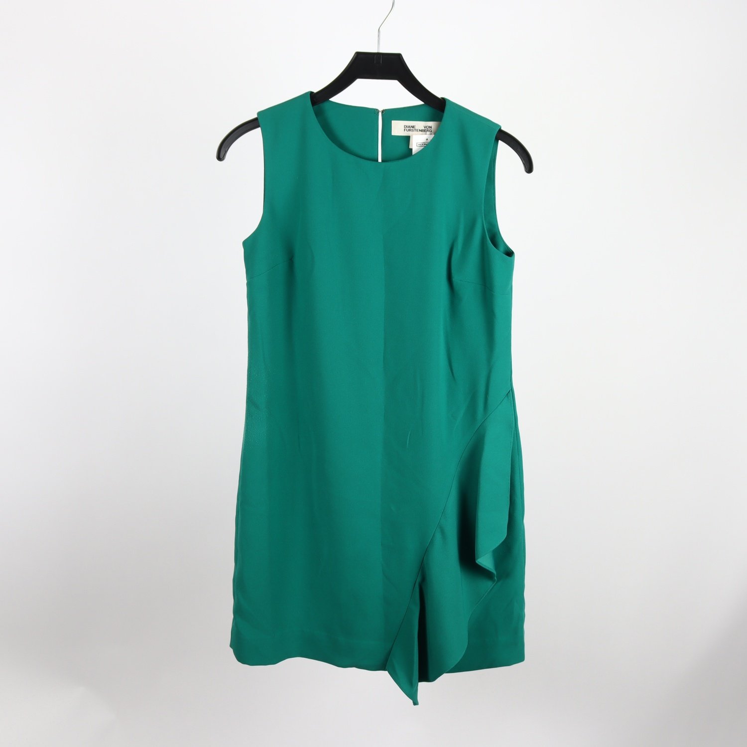 Klänning, Diane Von Furstenberg, grön, stl. 4 (XS)