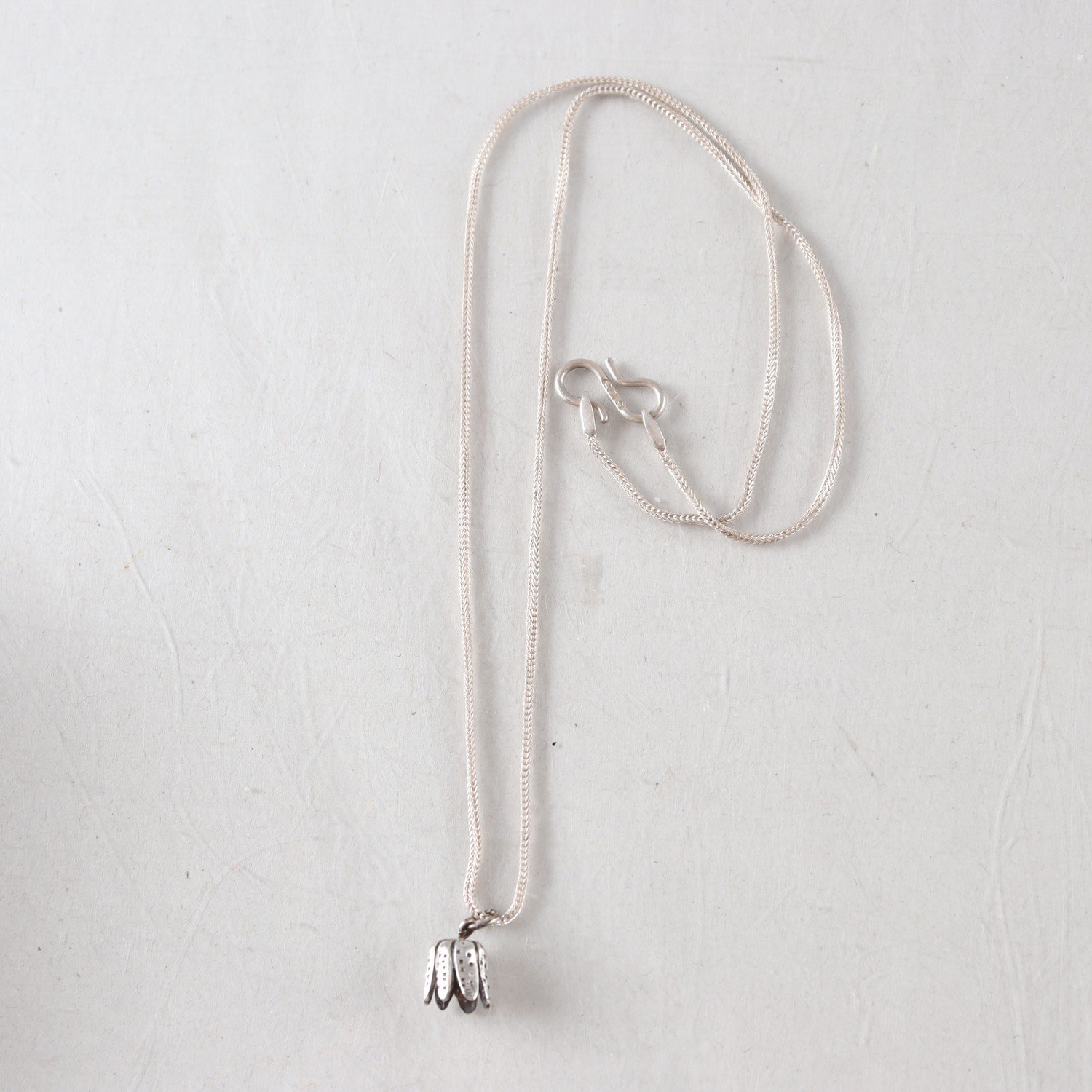 Halsband & Hänge, Silver, Vikt: 4,2g