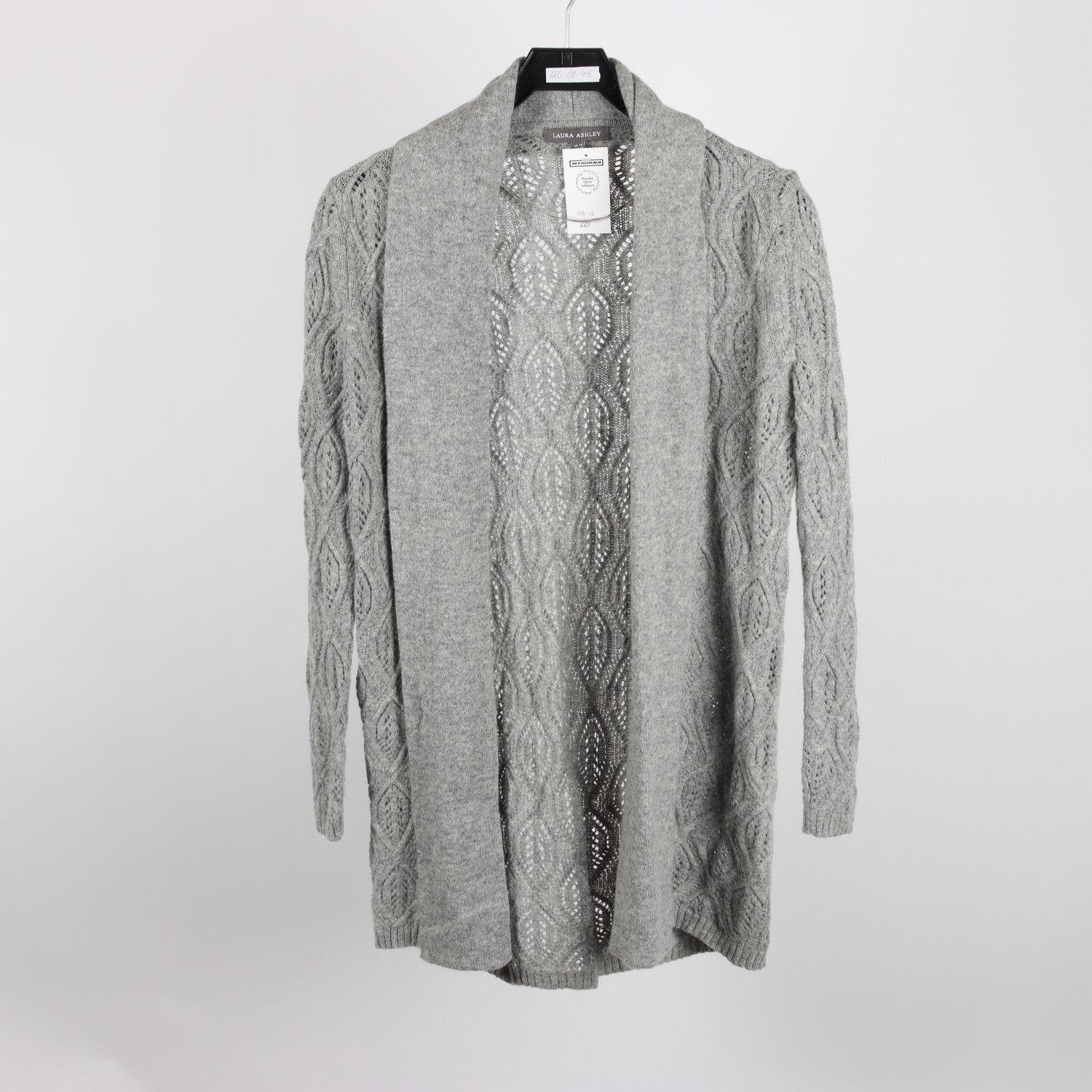 Kofta, Laura Ashley, grå, stl. 38