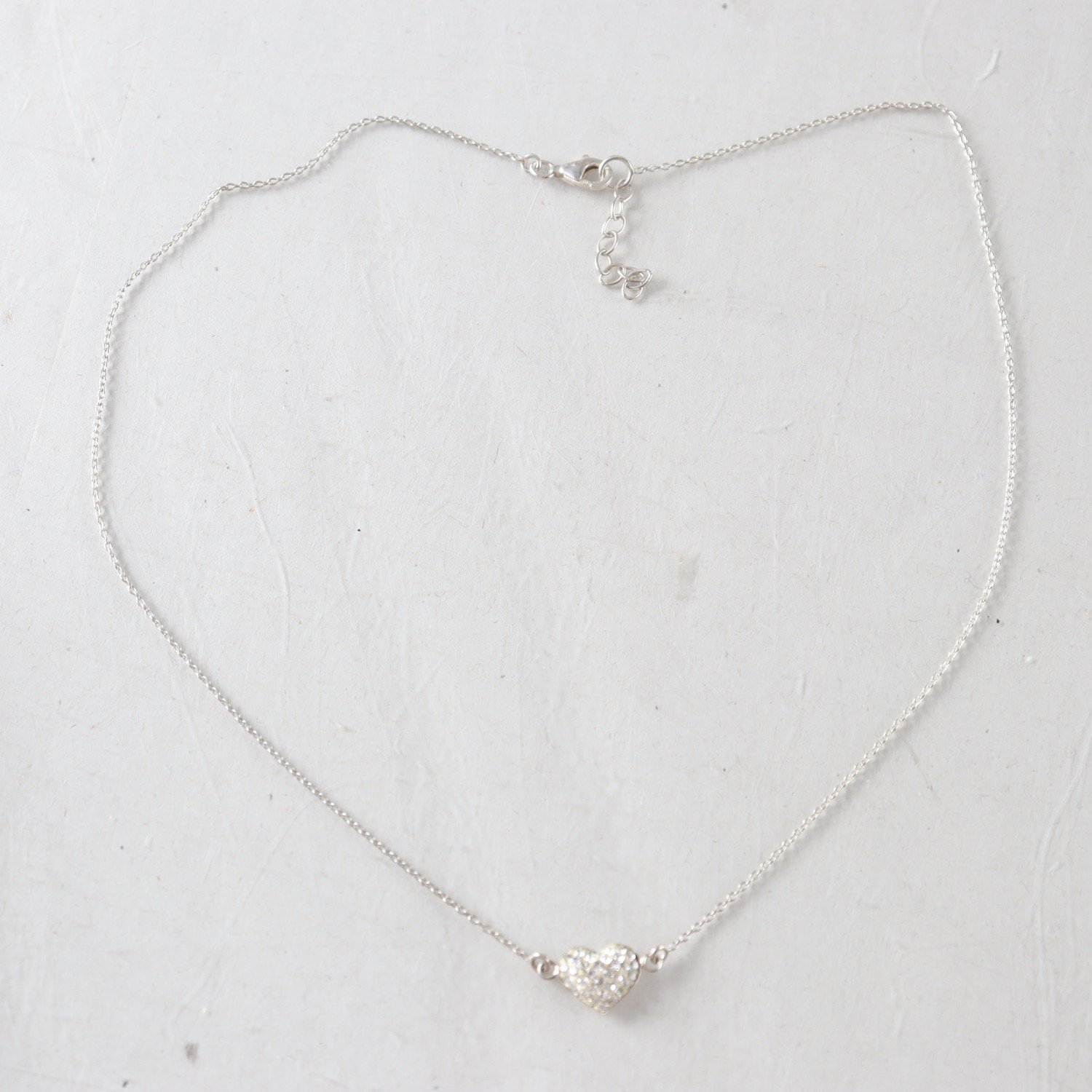 Halsband & Hänge, Silver, Vikt: 2,1g