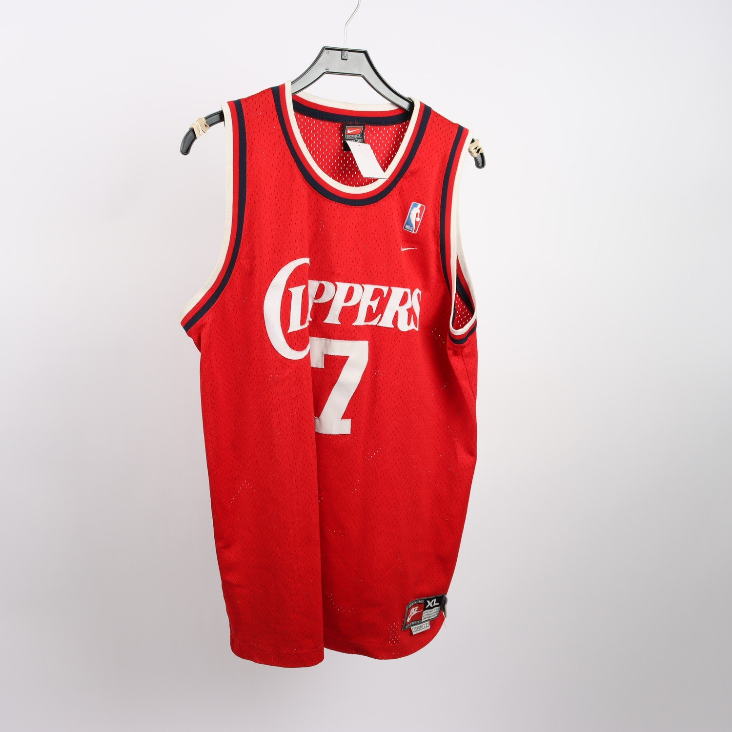 Basketlinne, Nike Clippers, röd, stl. XL