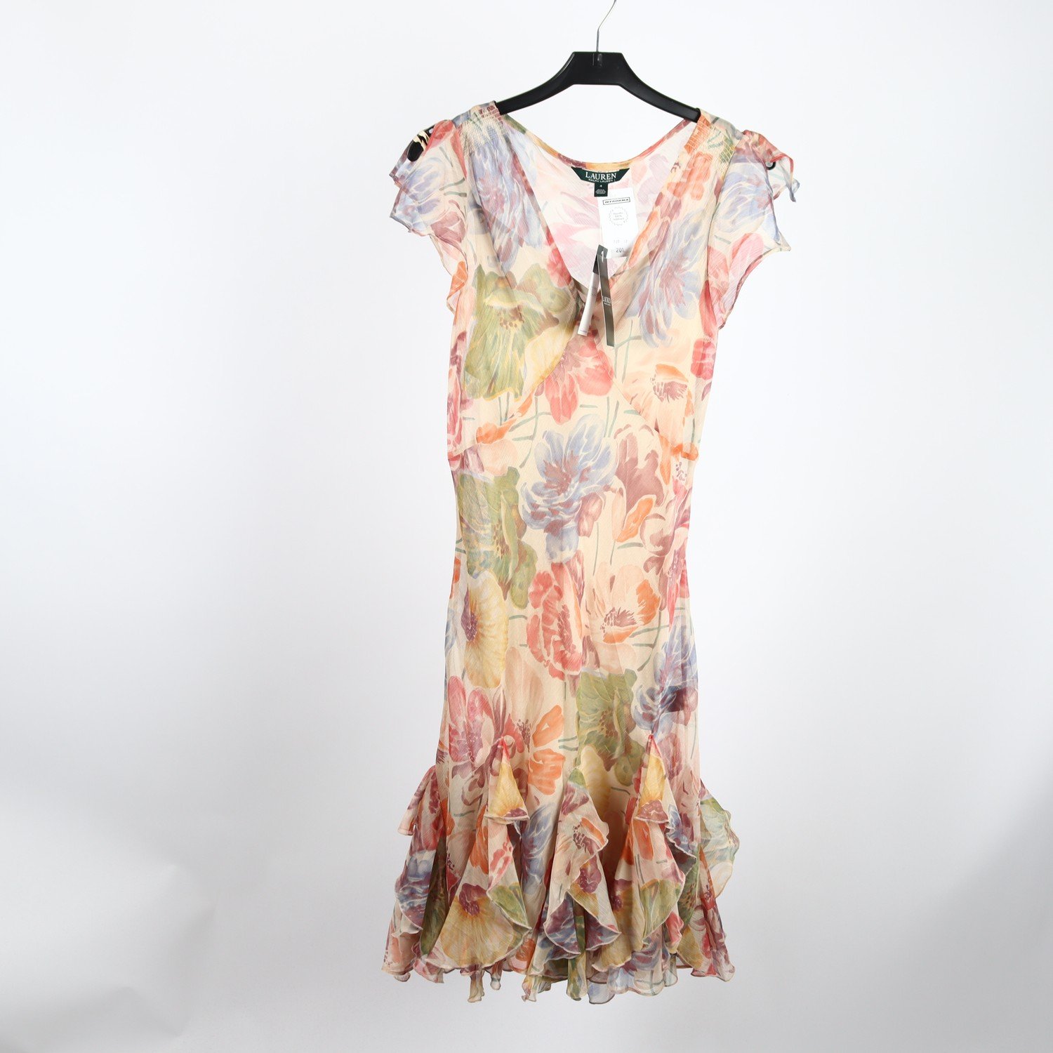 Klänning, Lauren Ralph Lauren, blommig, stl. 36