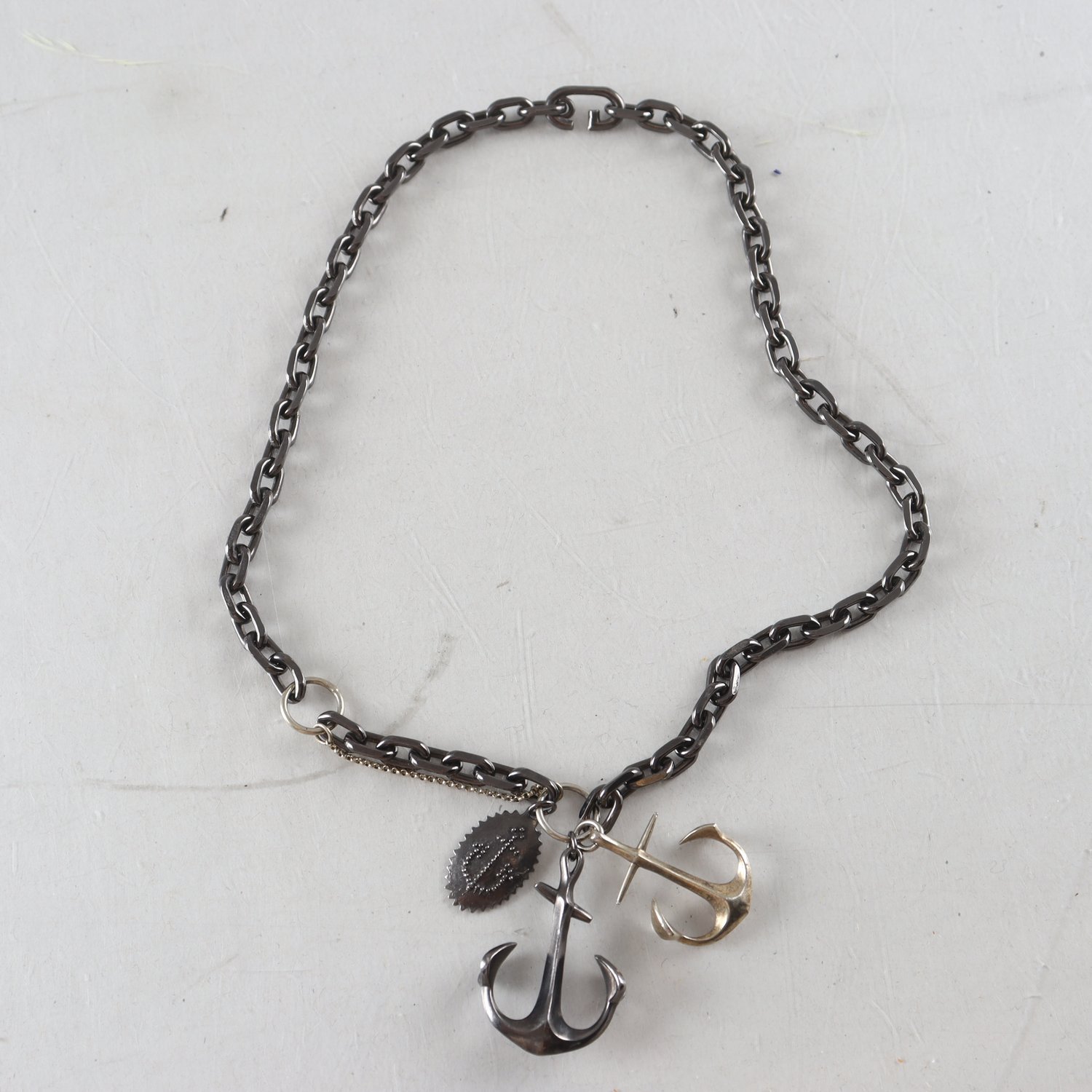 Halsband & Hänge, Silver, Vikt: 72,1g