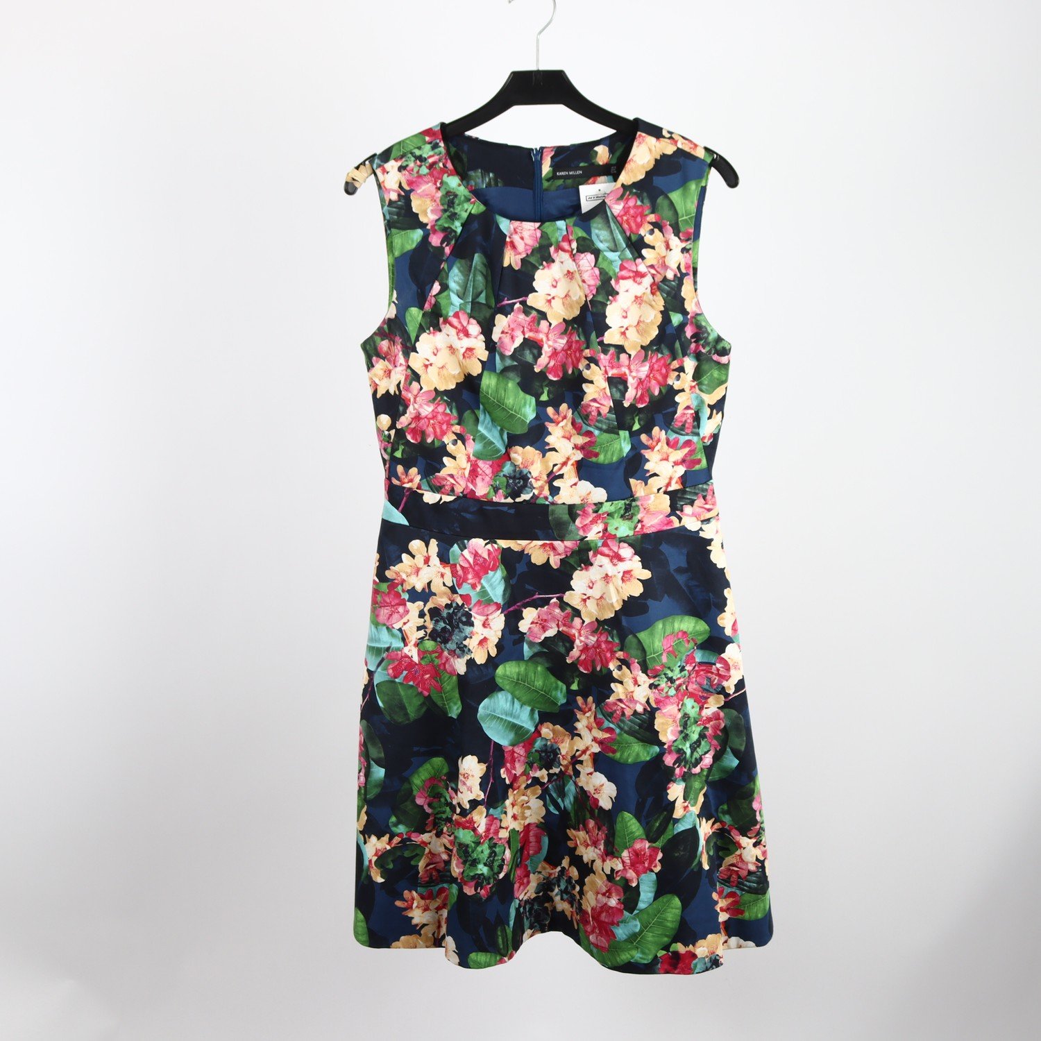Klänning, Karen Millen, blommig, stl. 40