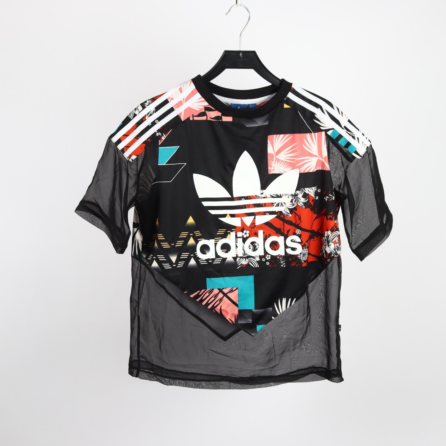 Sporttröja, Adidas, mönstrad, stl. 38