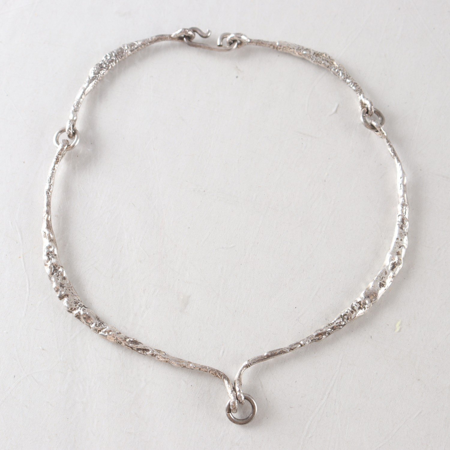 Collier, Sterlingsilver, Mema, Lidköping, 1972, Vikt: 45,7g