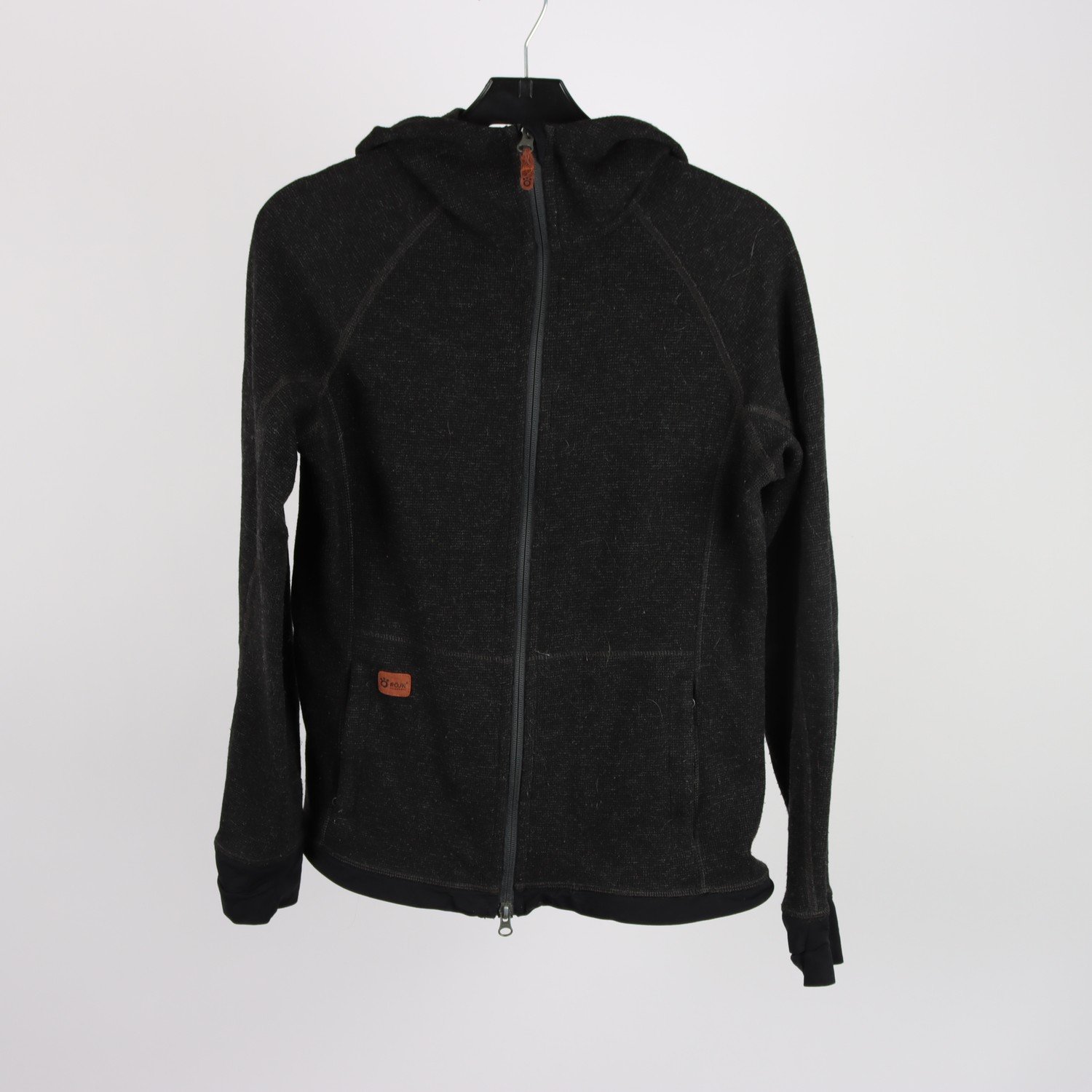Hoodie, Röjk, grå, stl. M