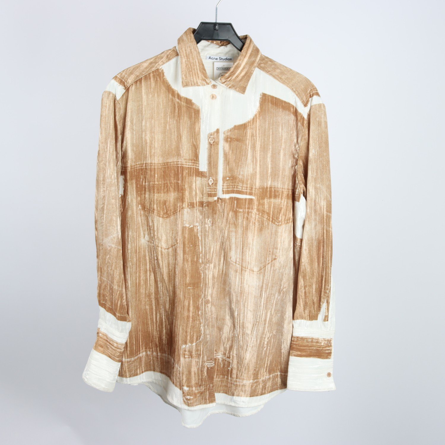 Blus, Acne Studios, mönstrad, stl. (L)