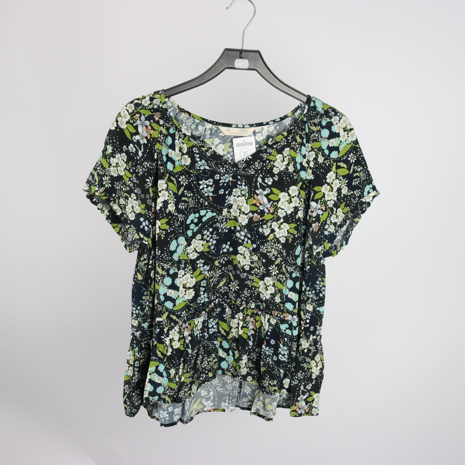 Blus, Odd Molly, blommig, stl. 2 (M)