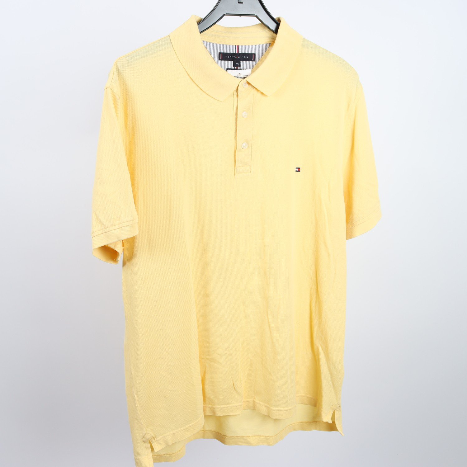 Pikétröja, Tommy Hilfiger, gul, stl. XXL