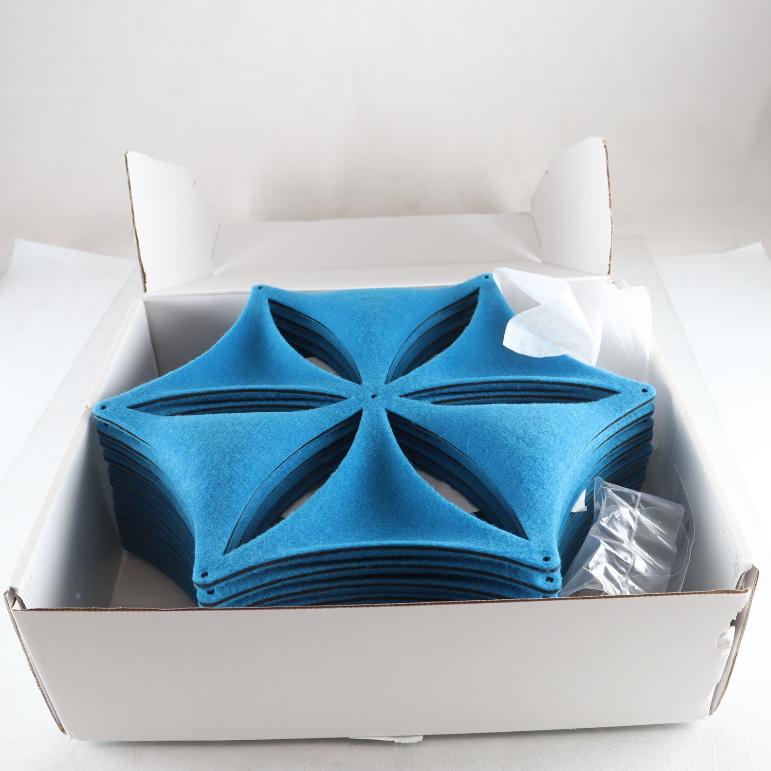 Ljudabsorbent, Airflake, Stefan Borselius, Abstracta, 10-pack. Samfraktas ej.