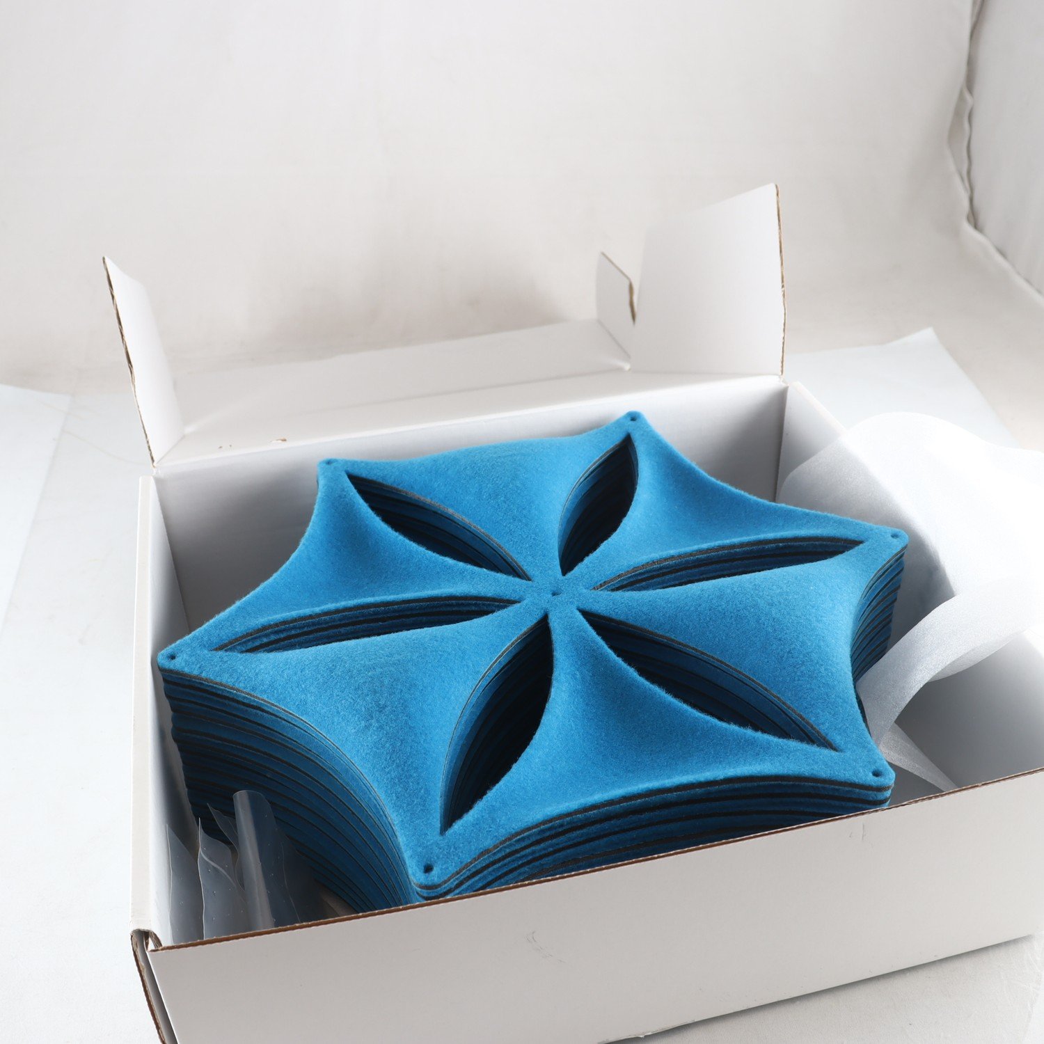 Ljudabsorbent, Airflake, Stefan Borselius, Abstracta, 10-pack. Samfraktas ej.