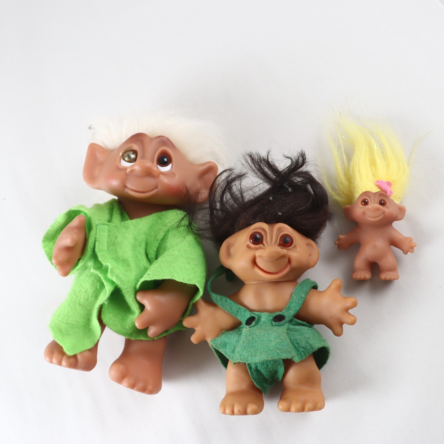 Troll, Dam, Olika Storlekar, 3st