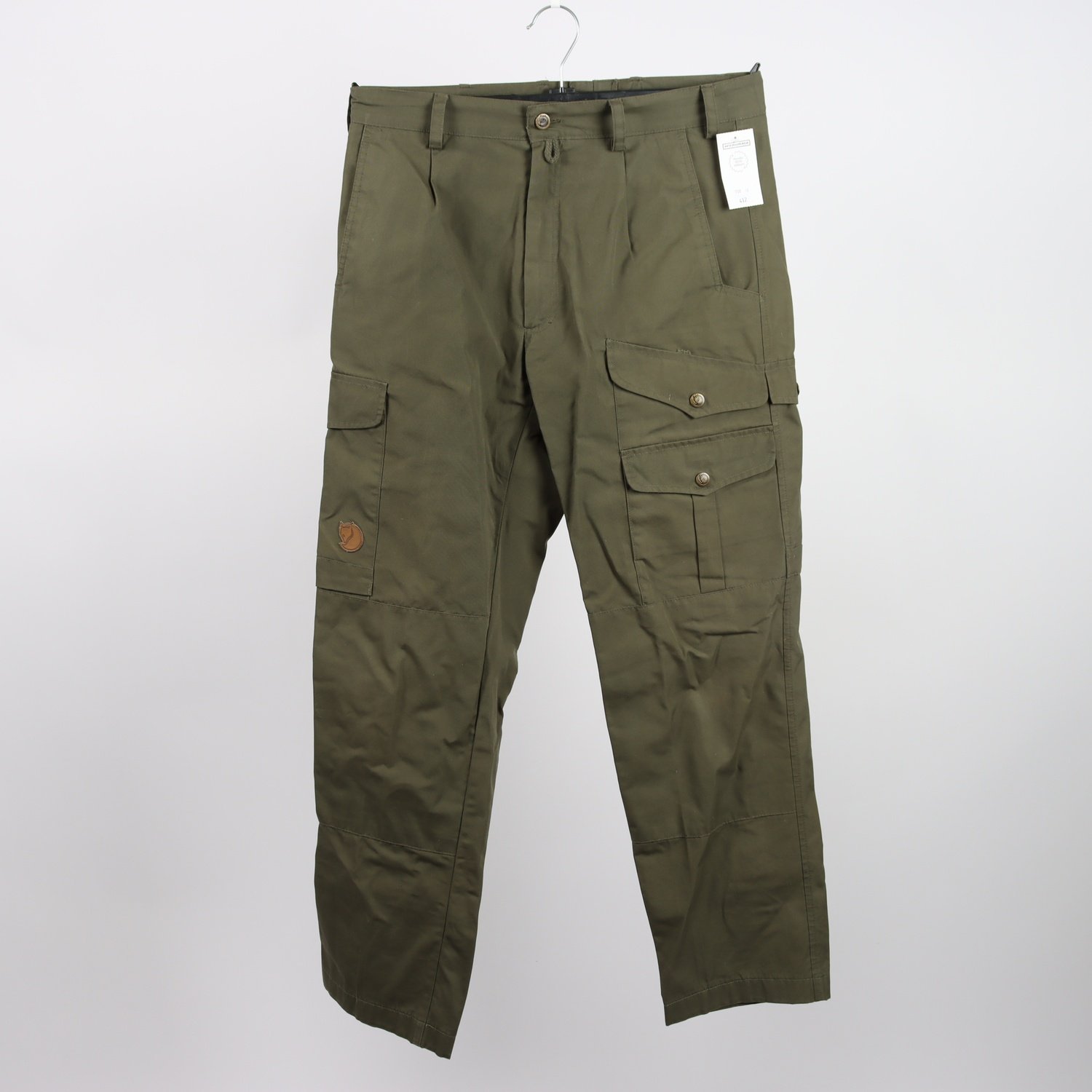 Fritidsbyxor, Fjällräven, grön, stl. 46