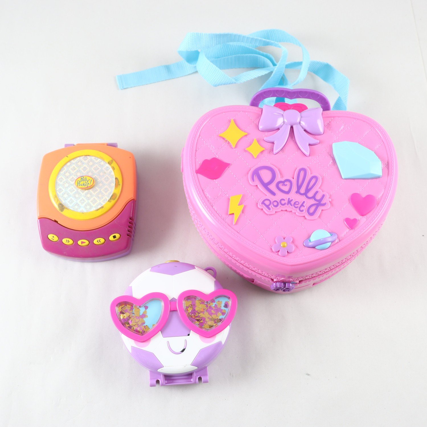 Leksaker, Polly pocket, 3st.