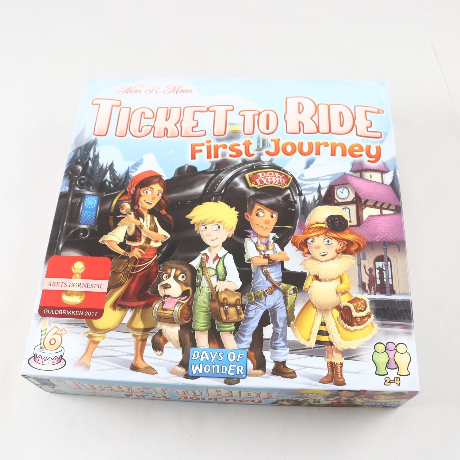 Spel, Ticket to ride, first journey.