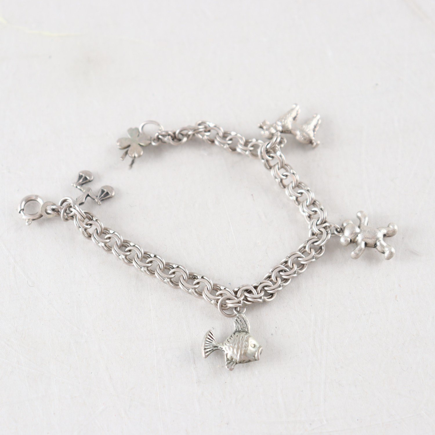 Armband, Berlockarmband, silver 925.