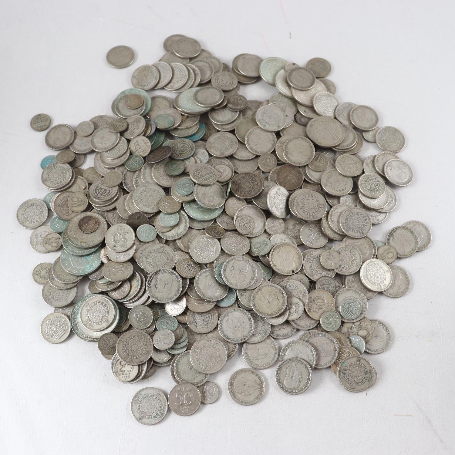 Silvermynt, svenska, 40%, 2131g