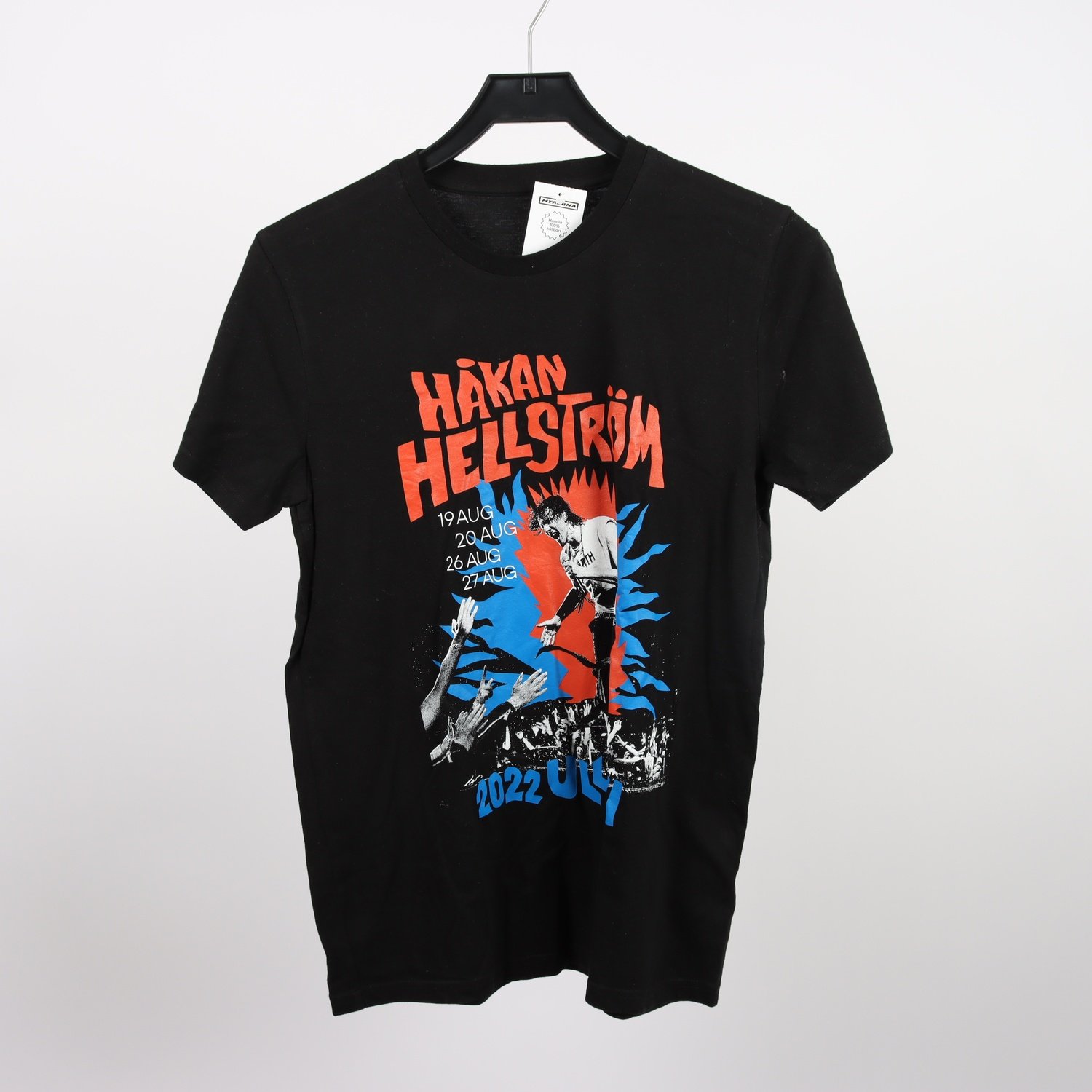 T-shirt, Håkan Hellström 2022 Ullevi, svart, stl. M