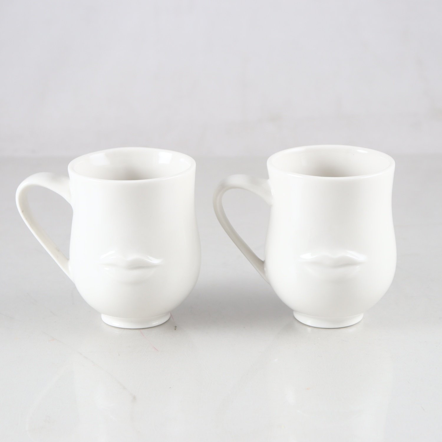 Muggar, porslin, Jonathan Adler, 2 st