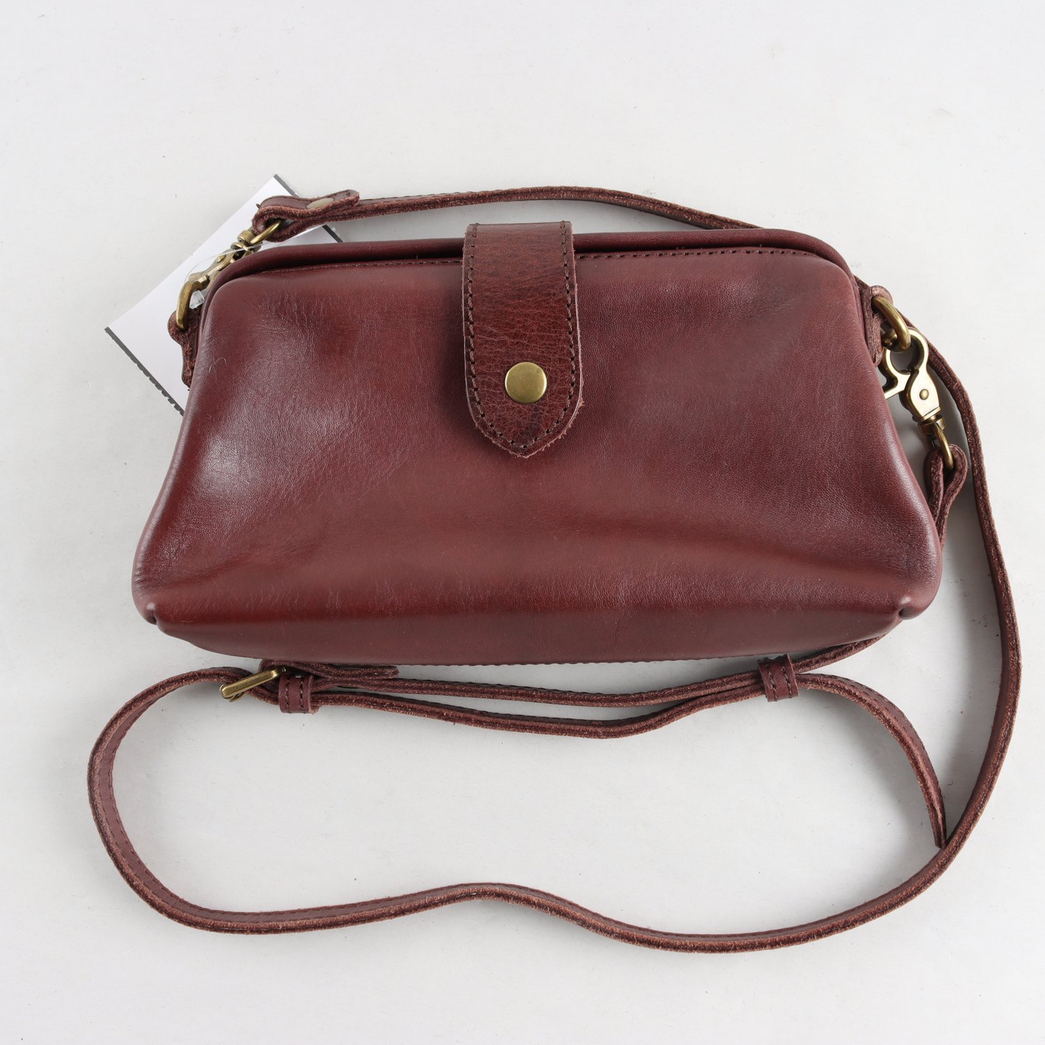 Handväska, crossbody, läder
