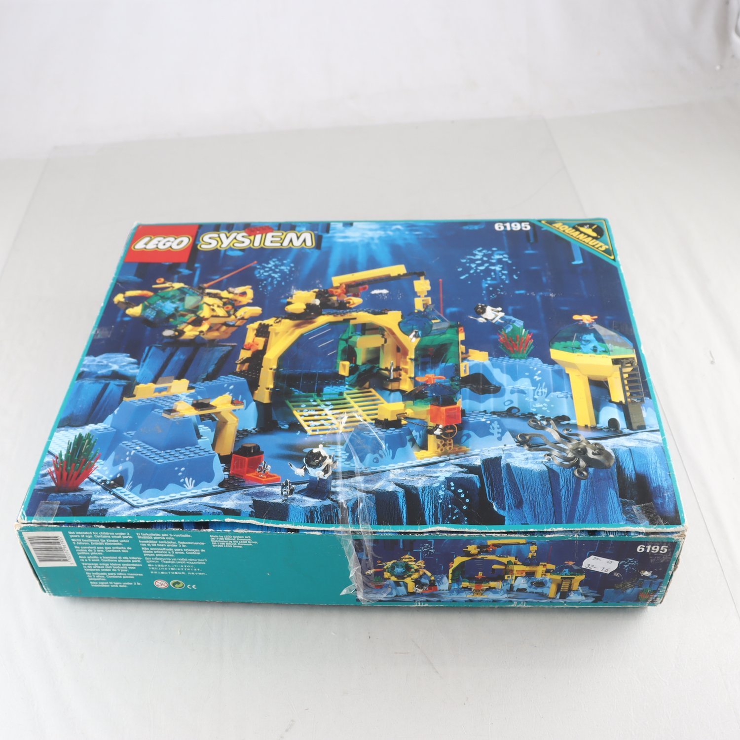 Leksak, Lego, Aquanauts 6195, Aquabase. Samfraktas ej