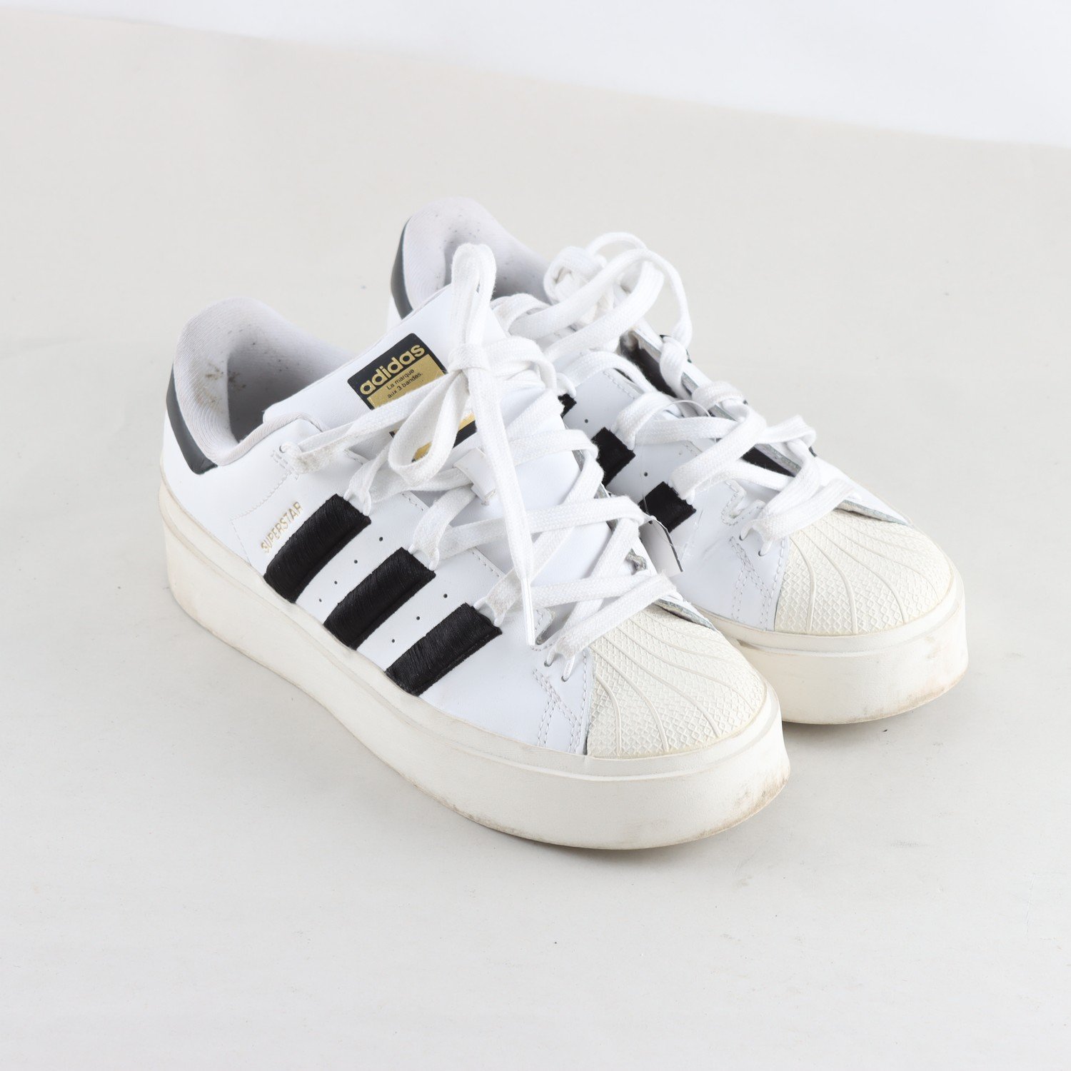 Sneakers, Adidas Originals, superstar, läder, stl. 39 1/3