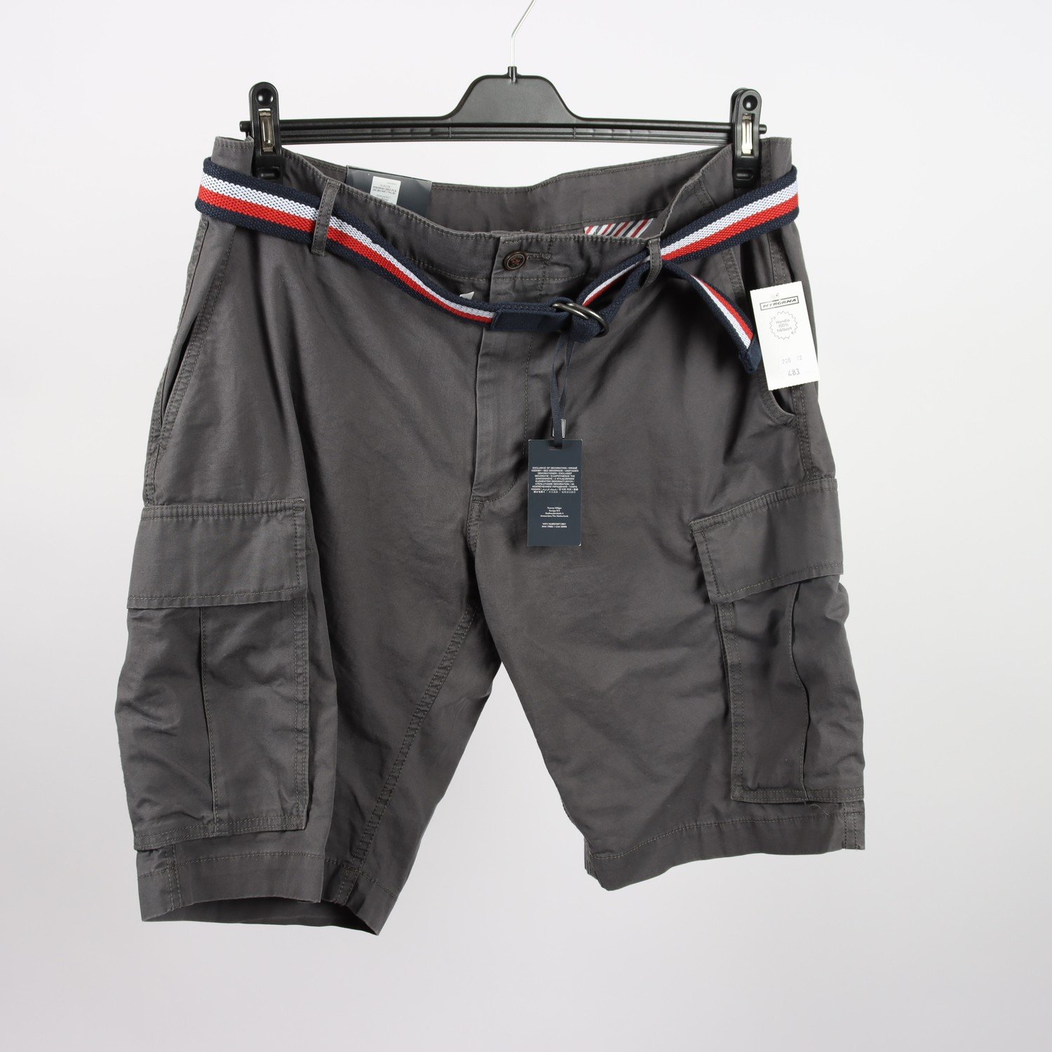 Shorts, Tommy Hilfiger, grå, stl. W: 38″