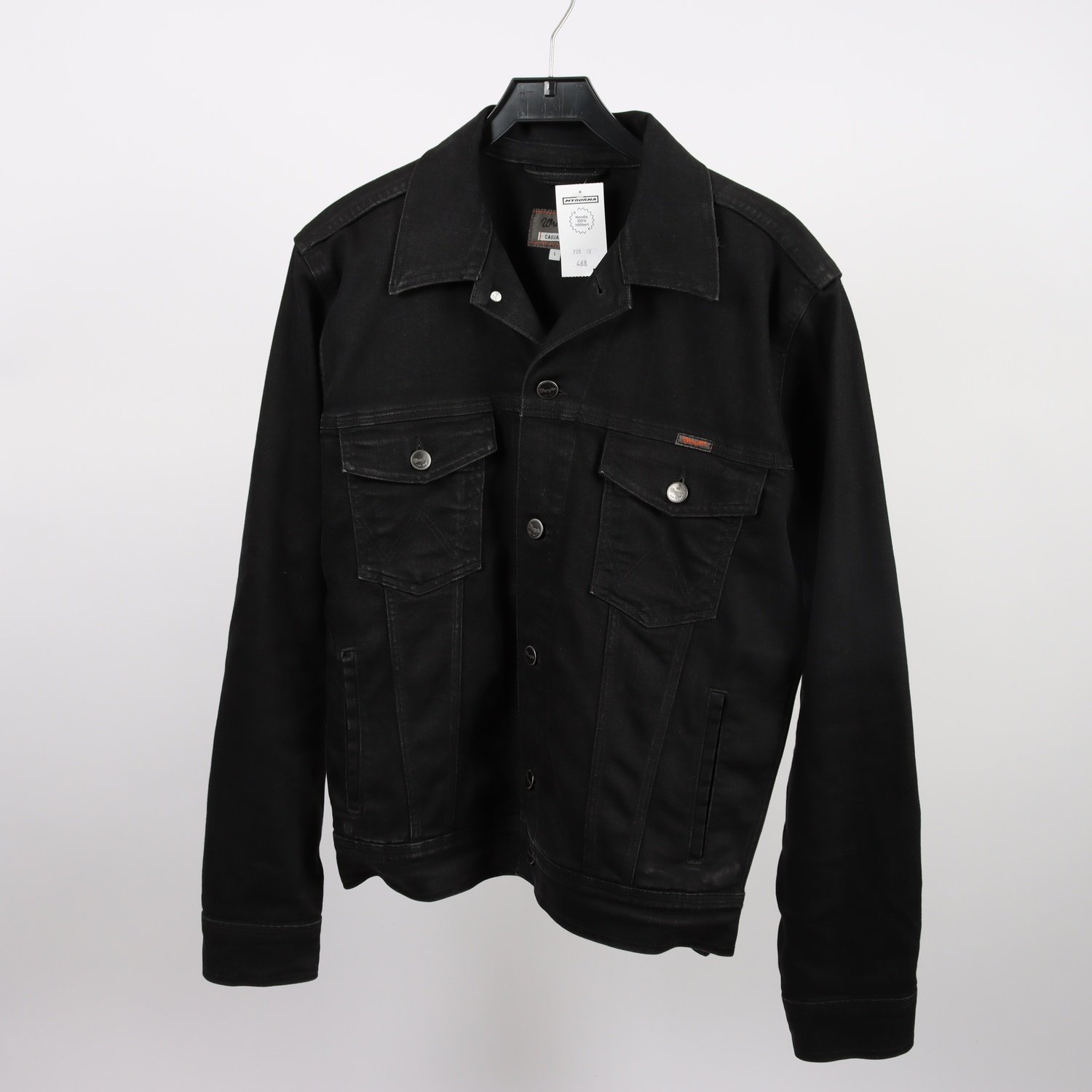 Jeansjacka, Wrangler, svart, stl. L