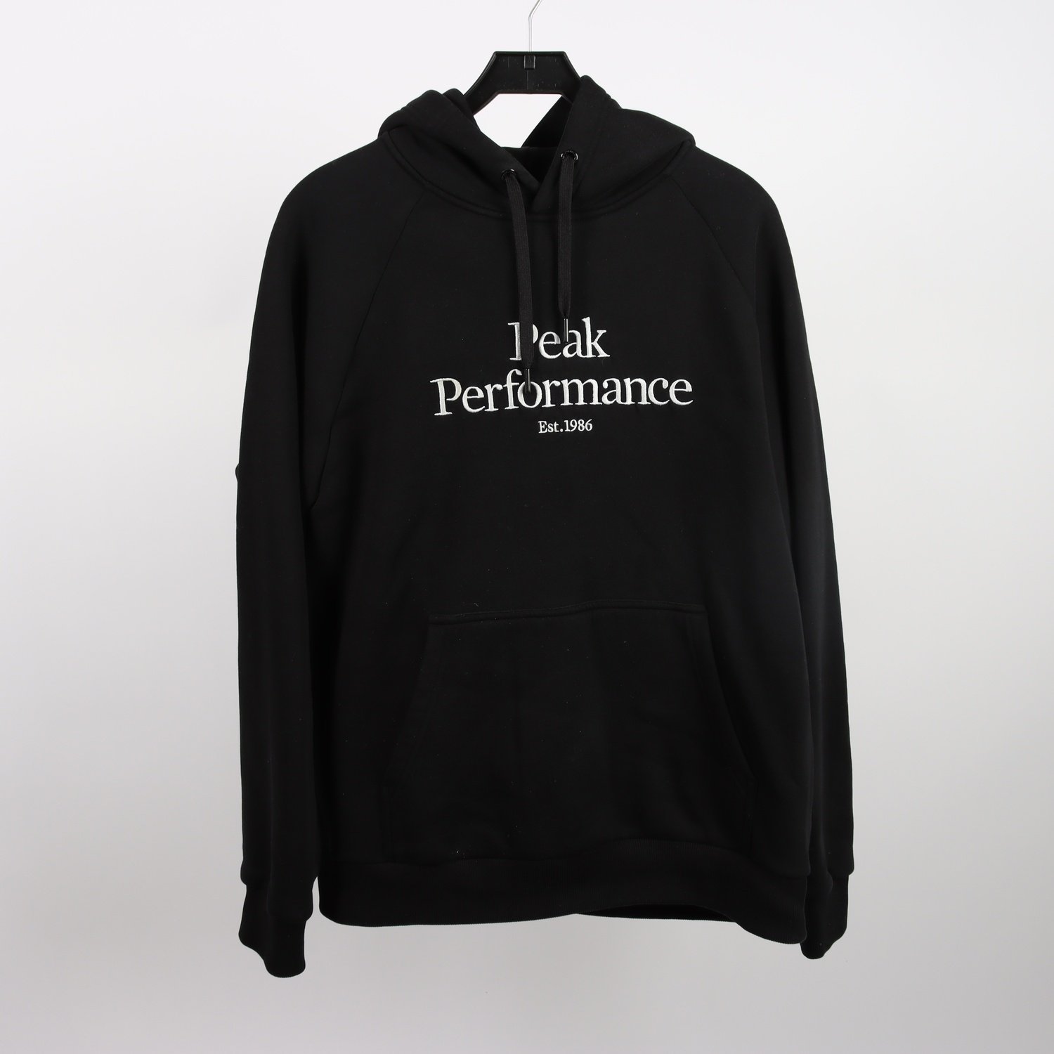 Hoodie, Peak Performance, svart, stl. XXL