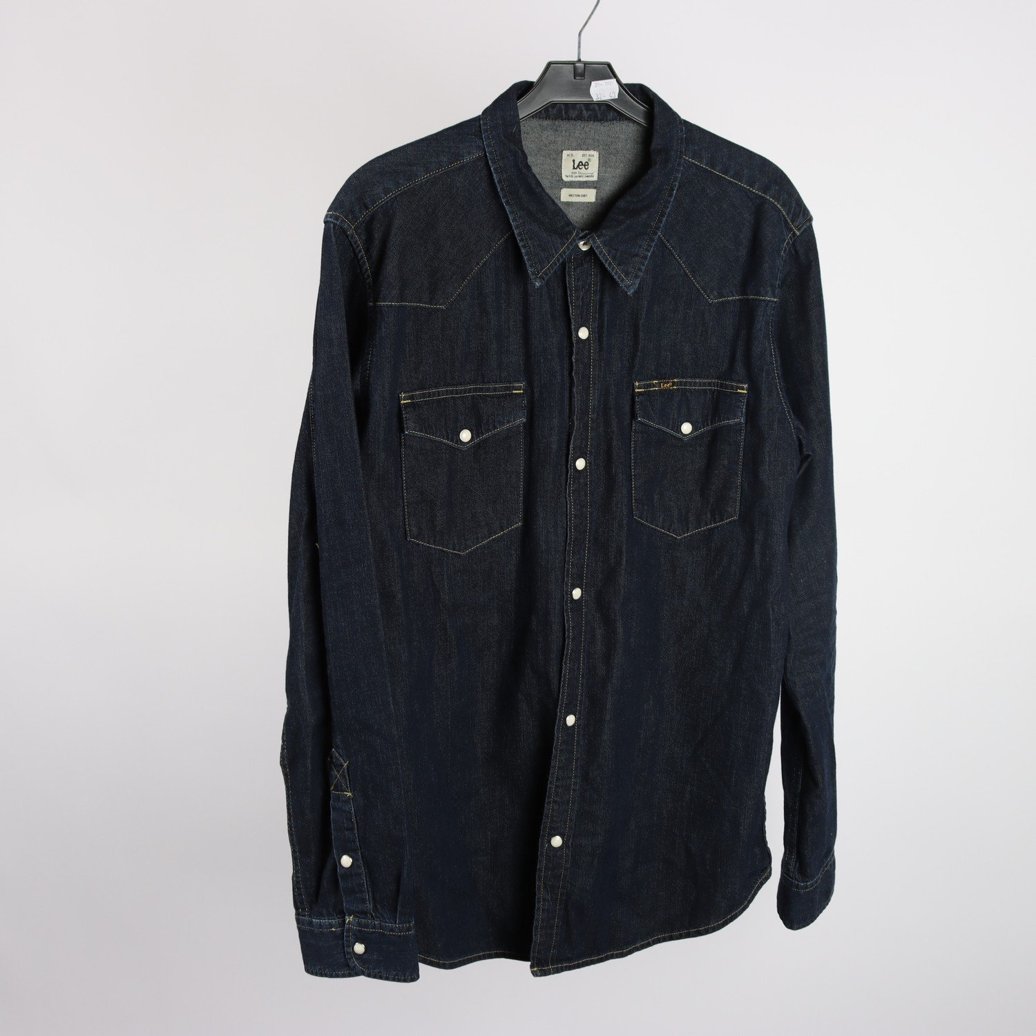 Jeansskjorta, Lee, western, stl. XL