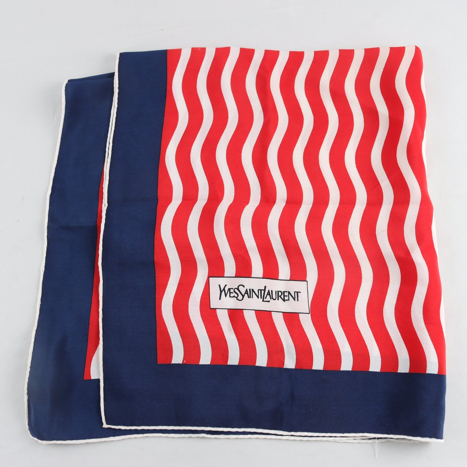 Scarf, Yves Saint Laurent, flerfärgad