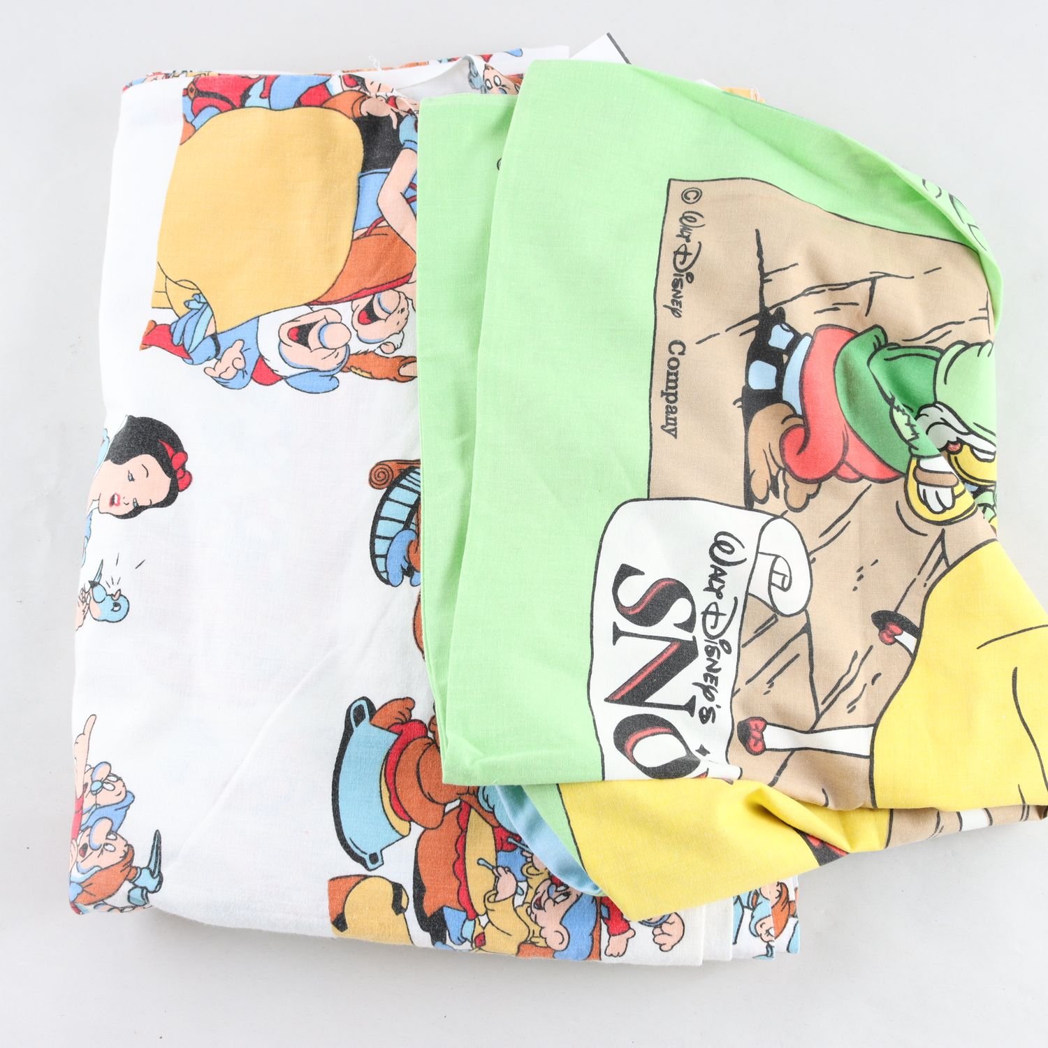 Påslakan & Örngott, Snövit Disney, 100% bomull, vintage