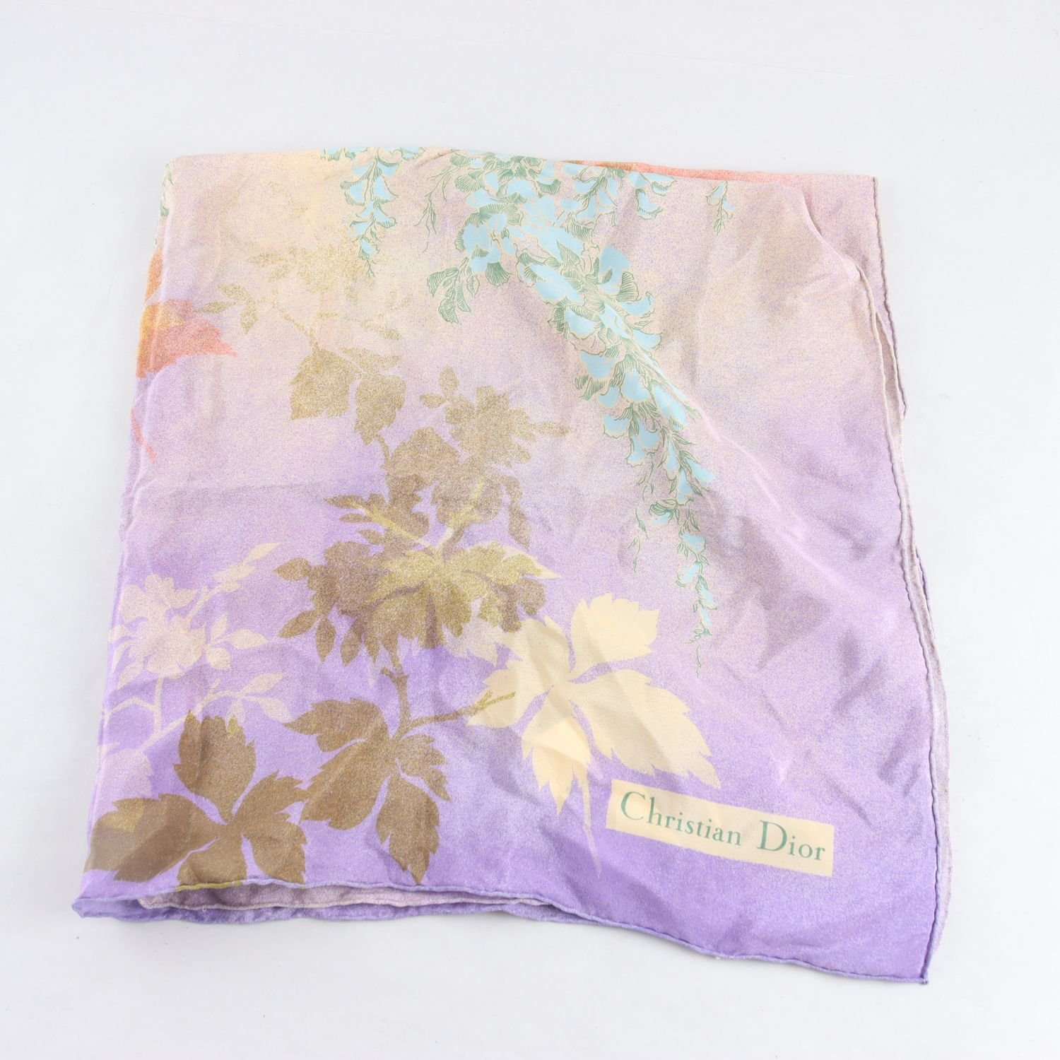 Scarf, Christian Dior, 100% siden, vintage