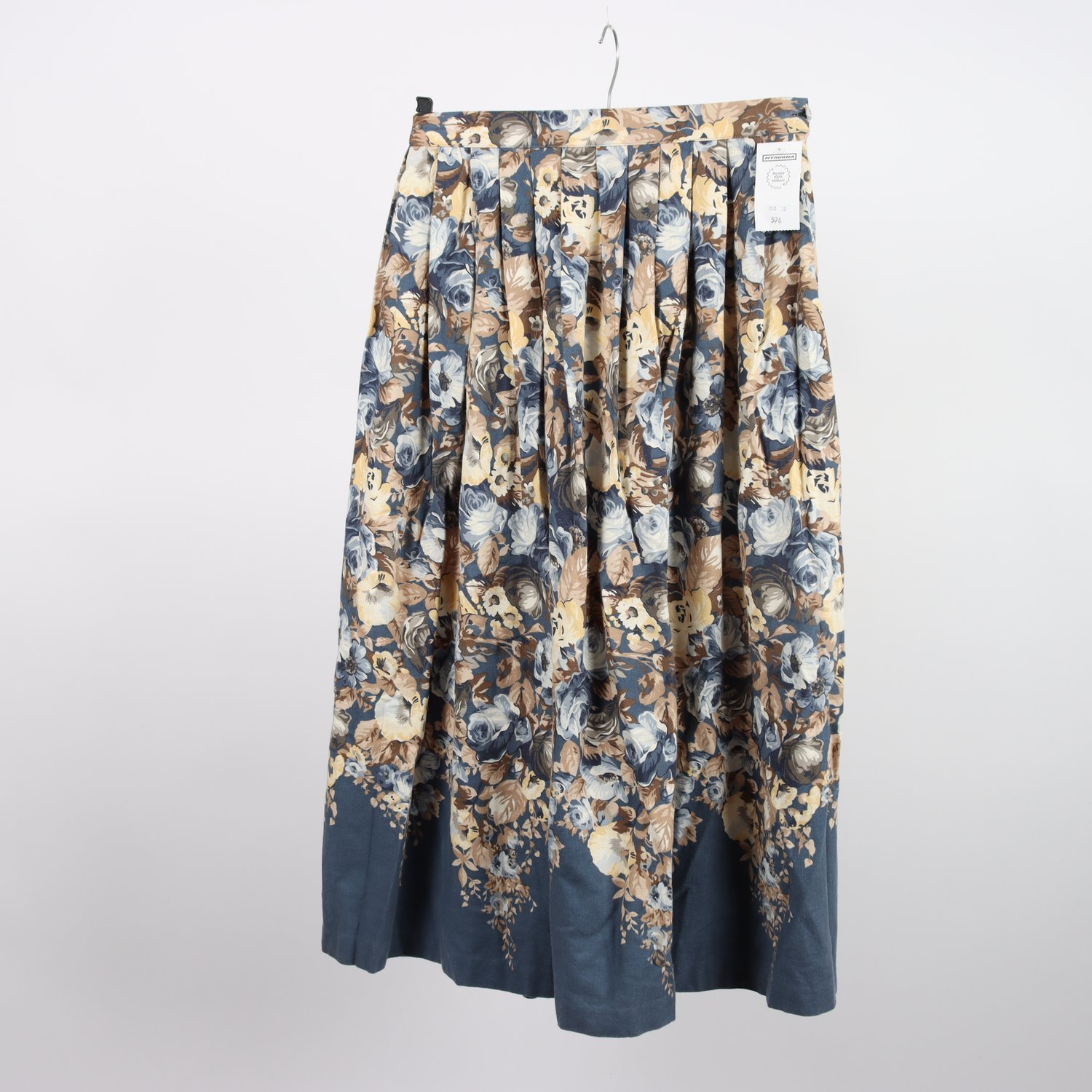 Kjol, Laura Ashley, blommig, stl. 38