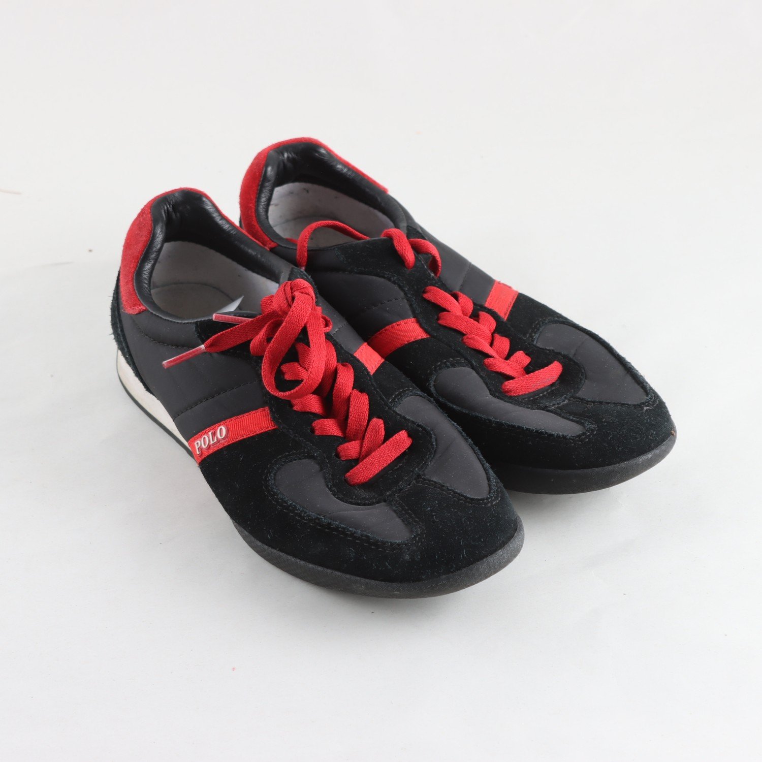 Sneakers, Polo Ralph Lauren, svart, mocka, stl. 40.