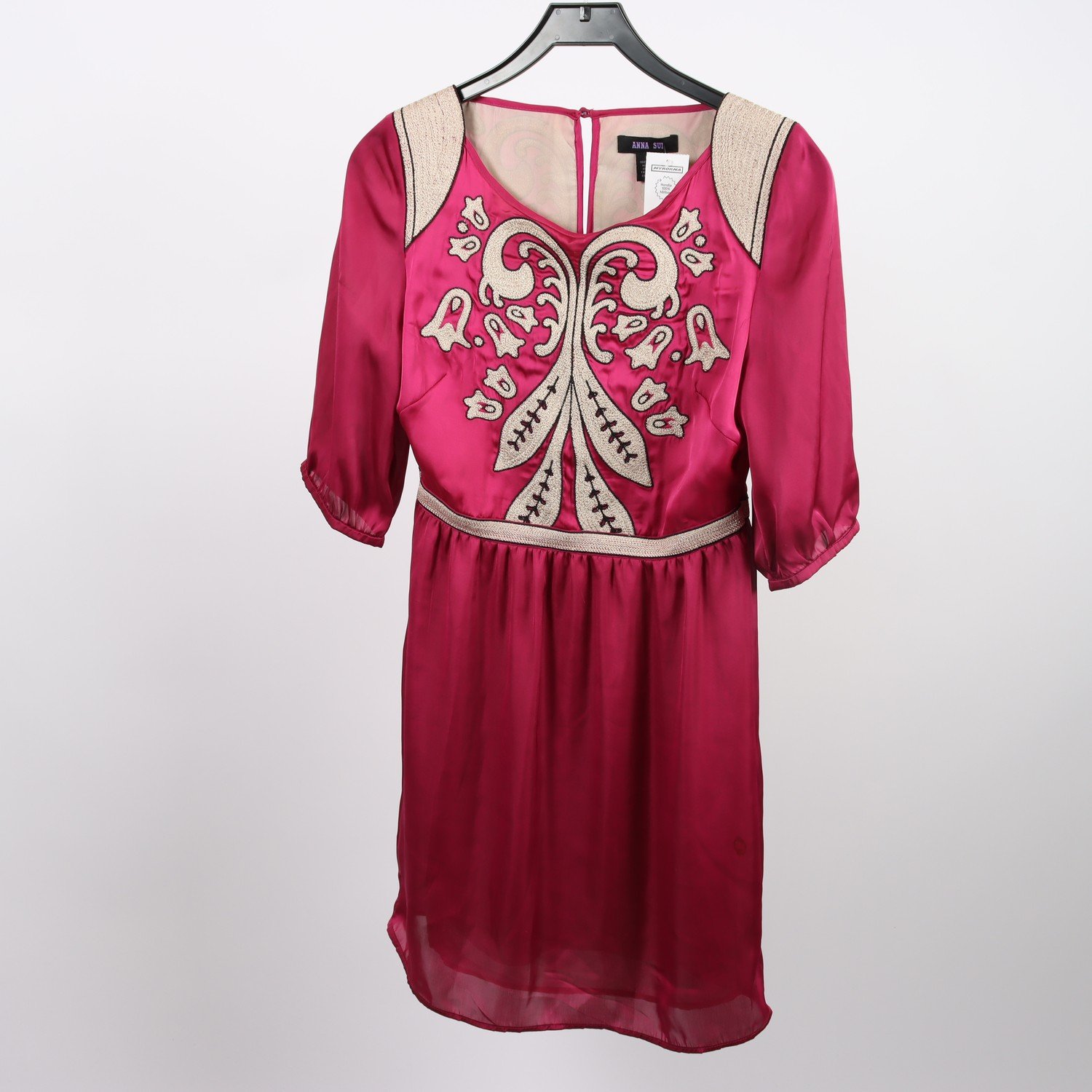 Klänning, Anna Sui, mönstrad, stl. M