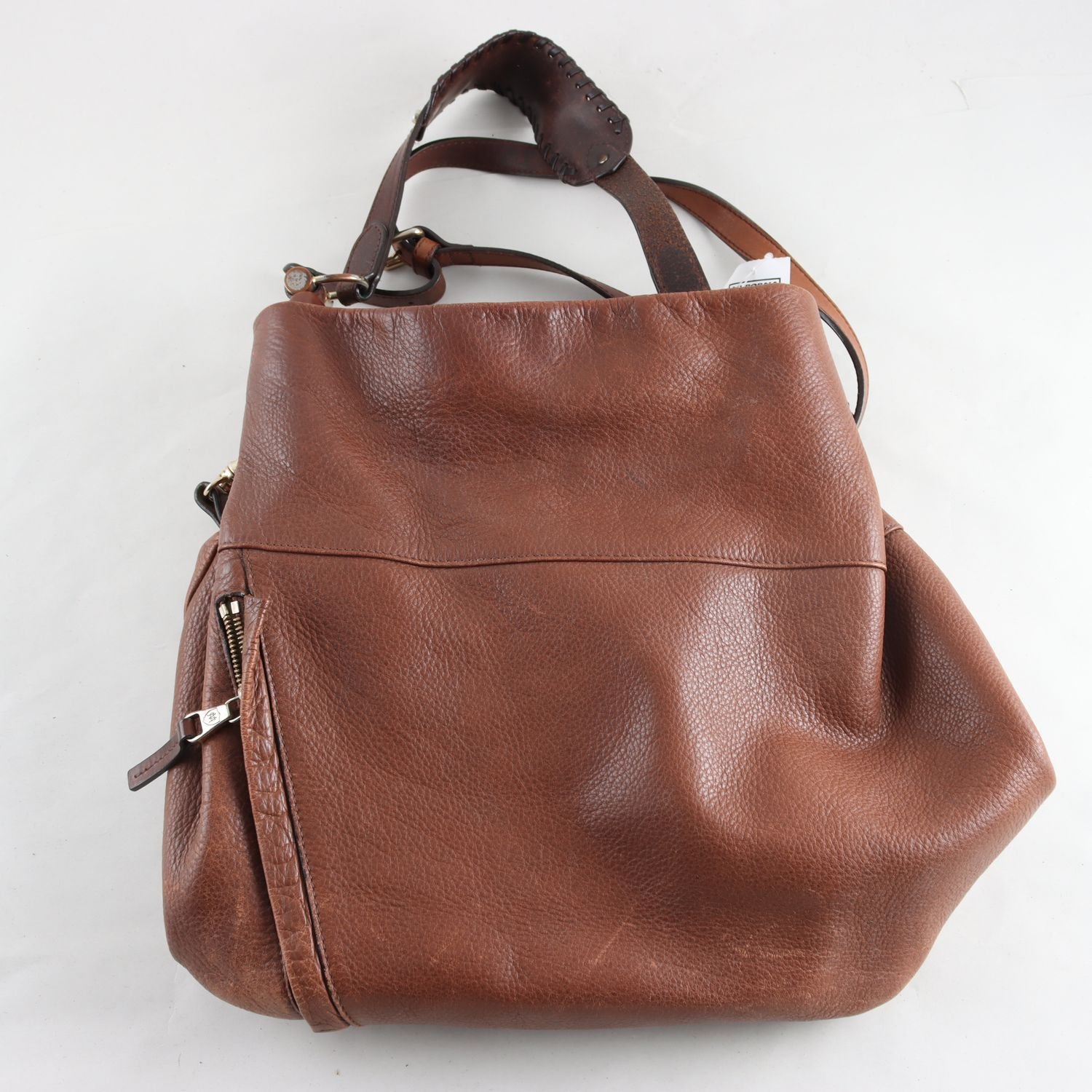 Axelremsväska, Massimo Dutti, brun