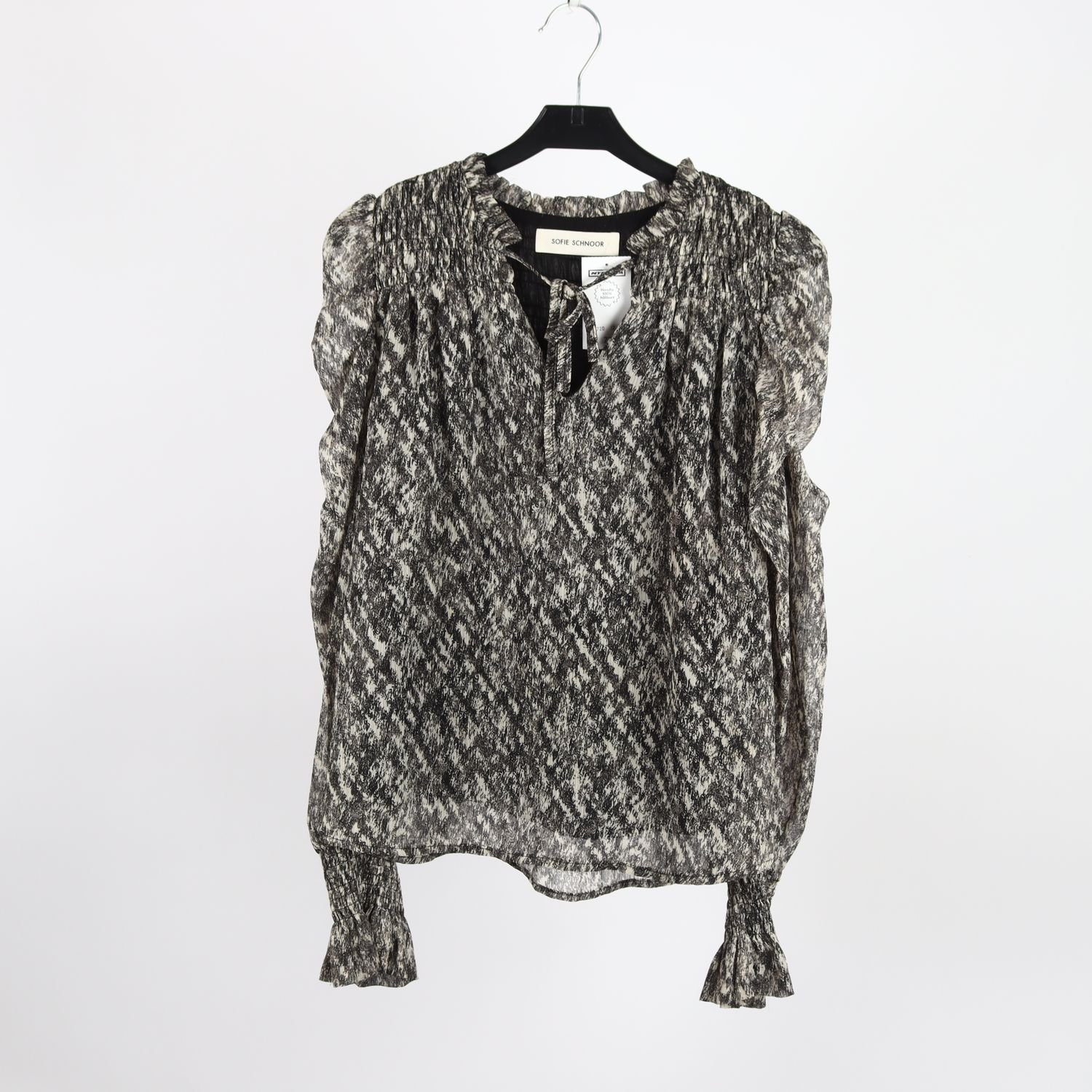 Blus, Sofie Schnoor, mönstrad, stl. XS