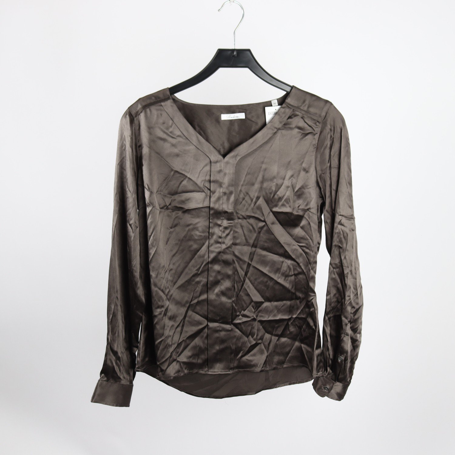 Blus, Stenströms, brun, stl. 38
